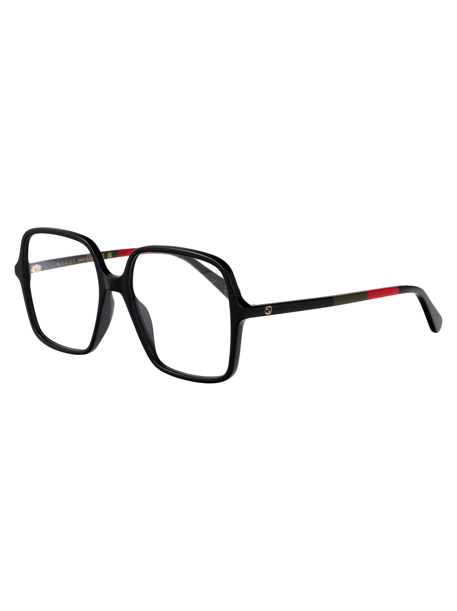 GUCCI Elegant Transparent Acetate Optical Glasses for Women
