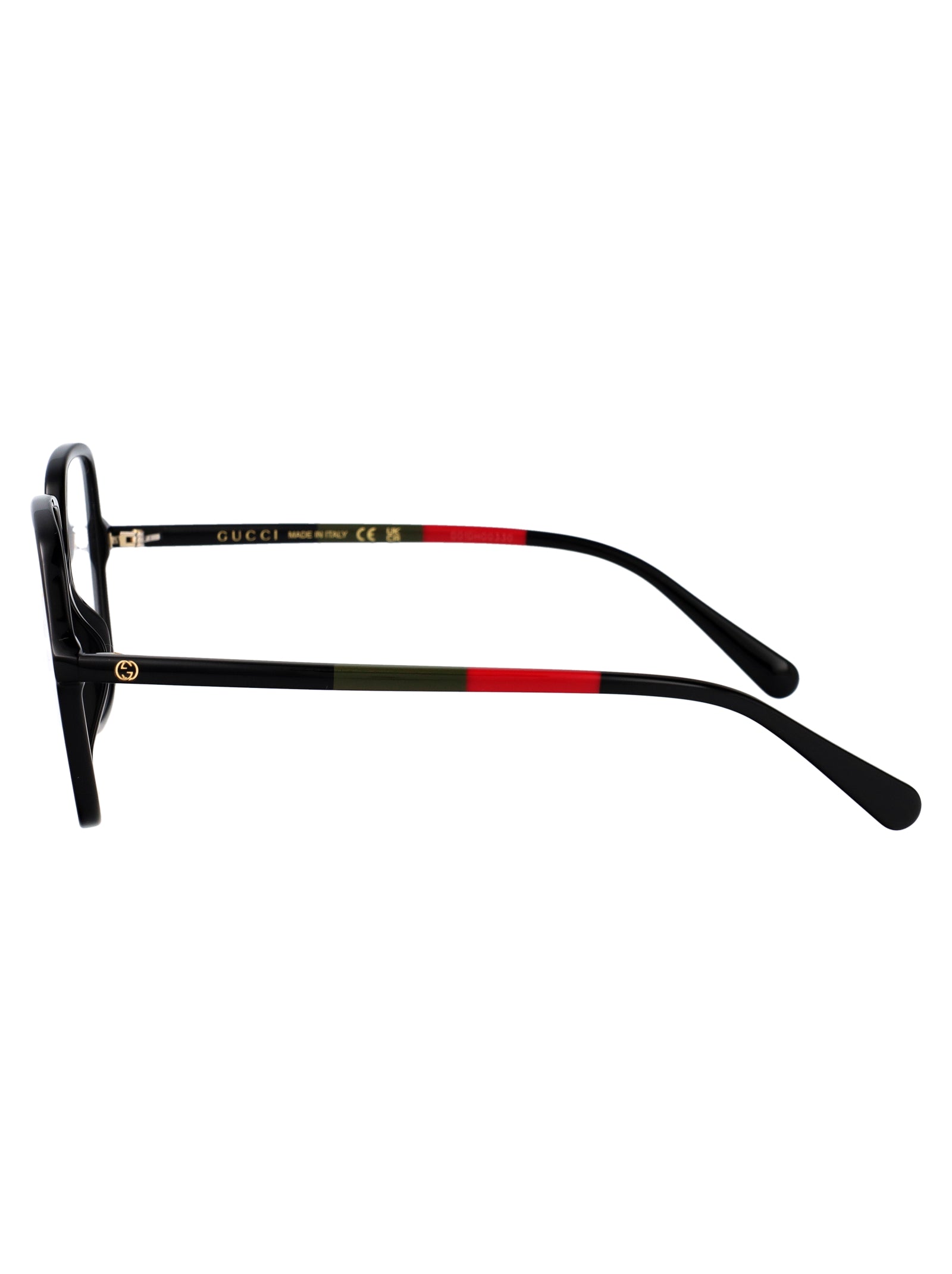 GUCCI Elegant Transparent Acetate Optical Glasses for Women