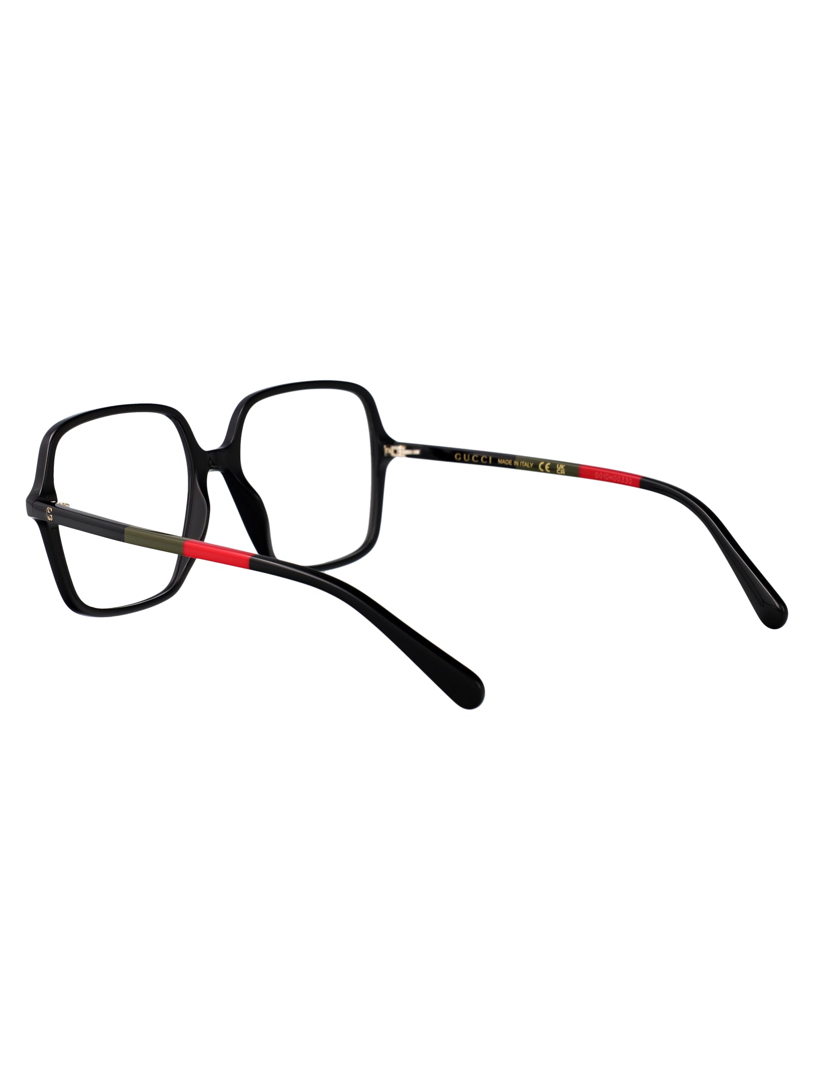 GUCCI Elegant Transparent Acetate Optical Glasses for Women