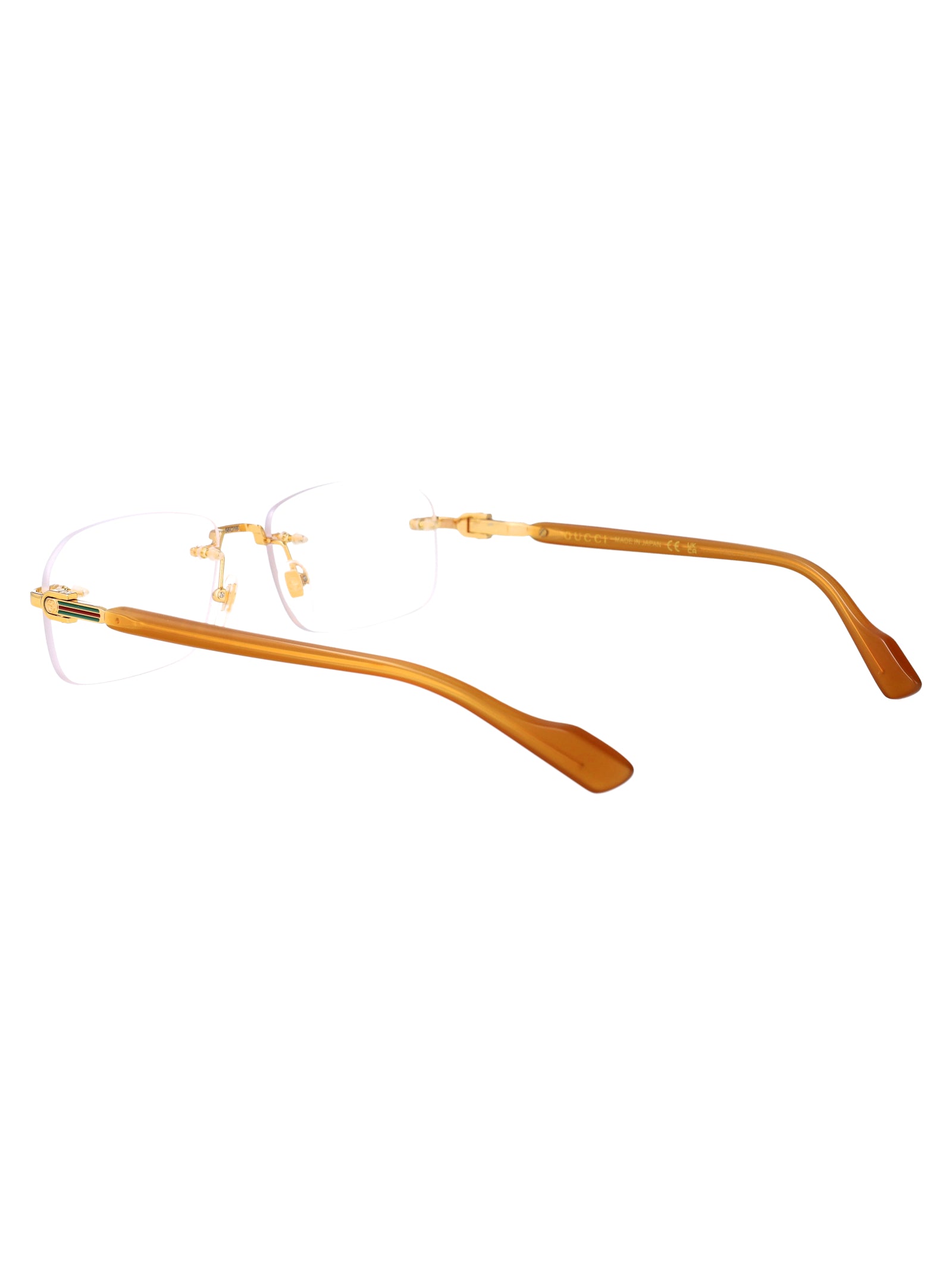 GUCCI Stylish Transparent Metal Glasses for Men