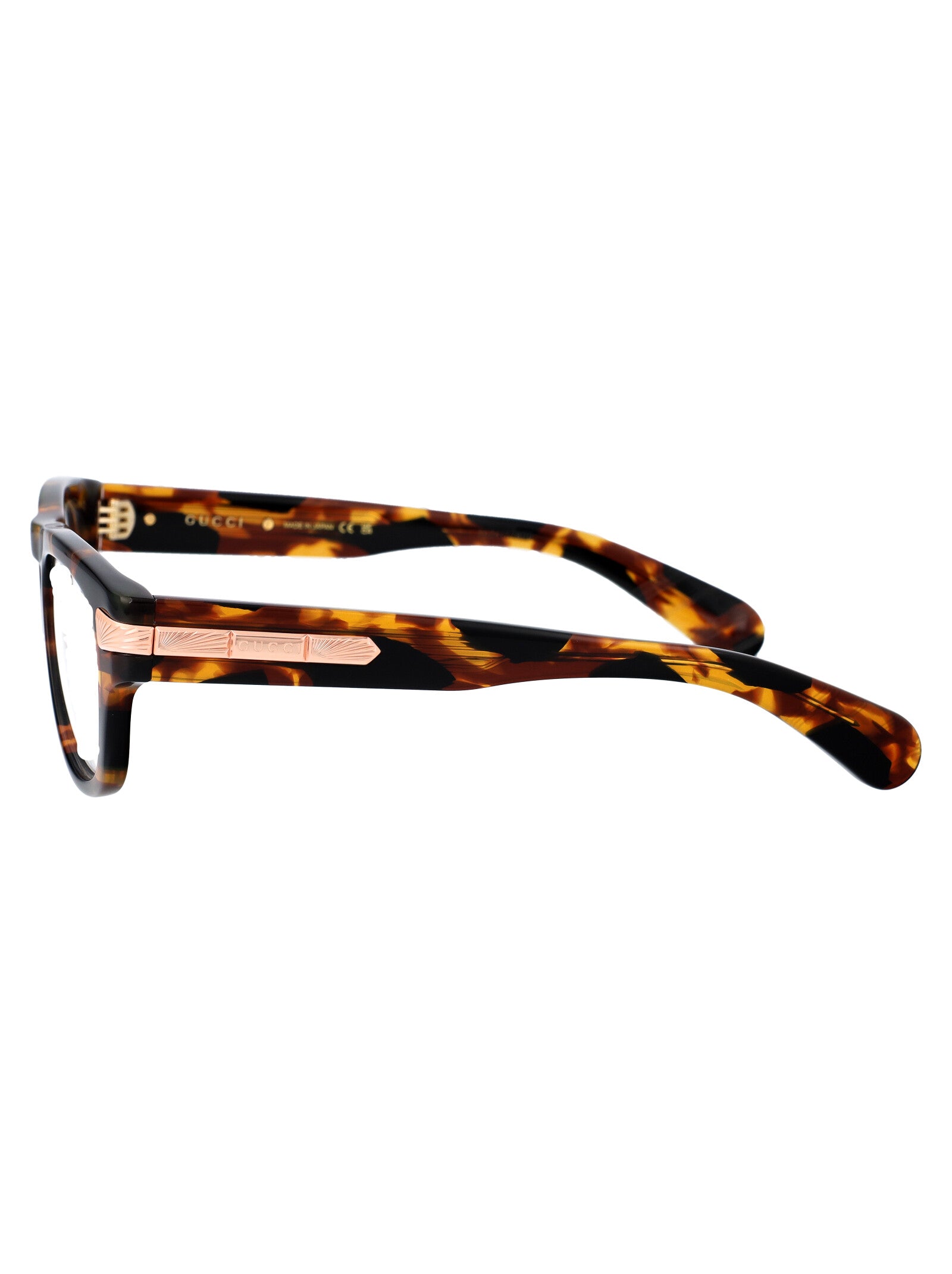 GUCCI Stylish Transparent Acetate Optical Glasses for Men