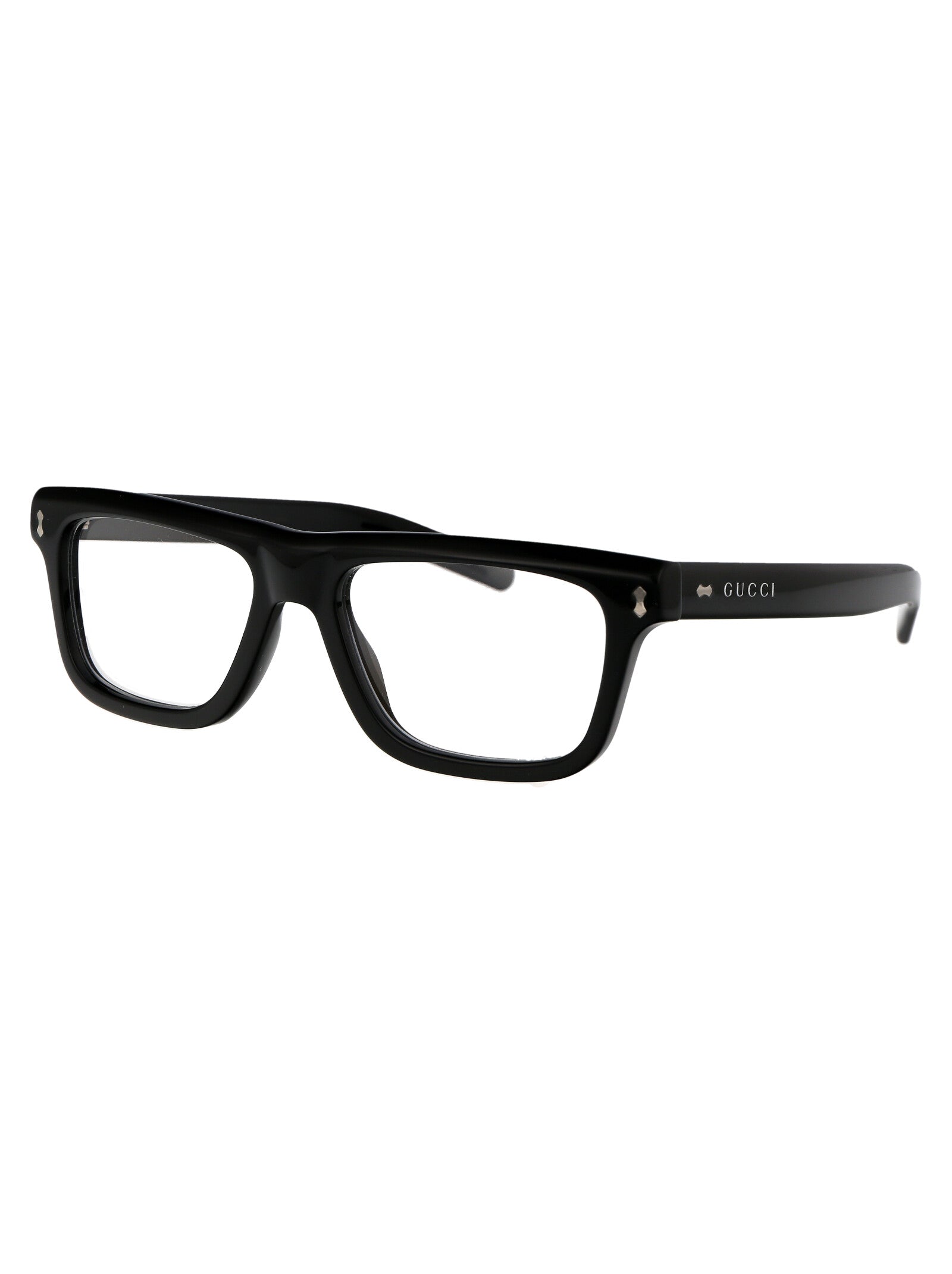 GUCCI Transparent Acetate Optical Glasses for Men