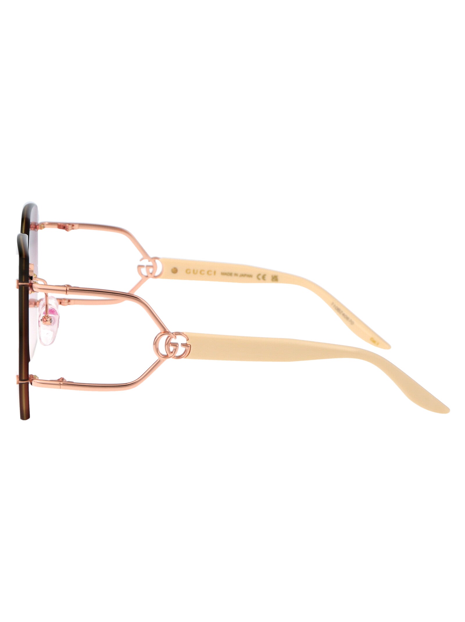 GUCCI Elegant Metal Sunglasses for Women - GG1562S