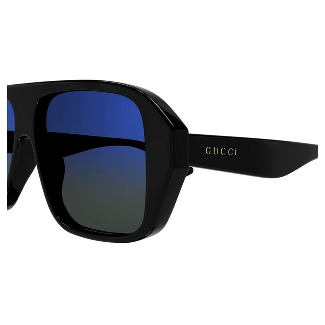 GUCCI Stylish Men's Sunglasses with Blue Lens