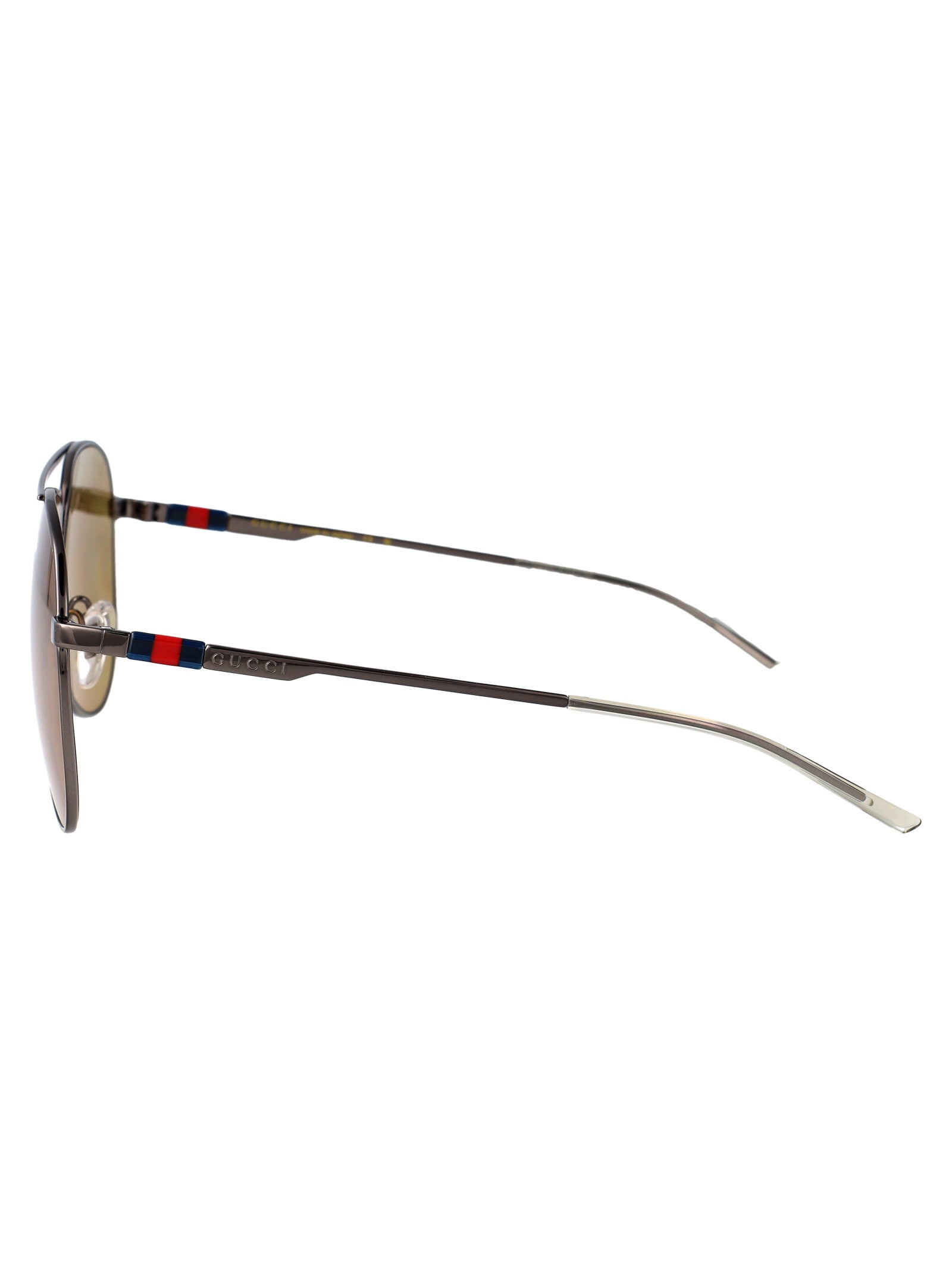 GUCCI Ruthenium Metal Sunglasses