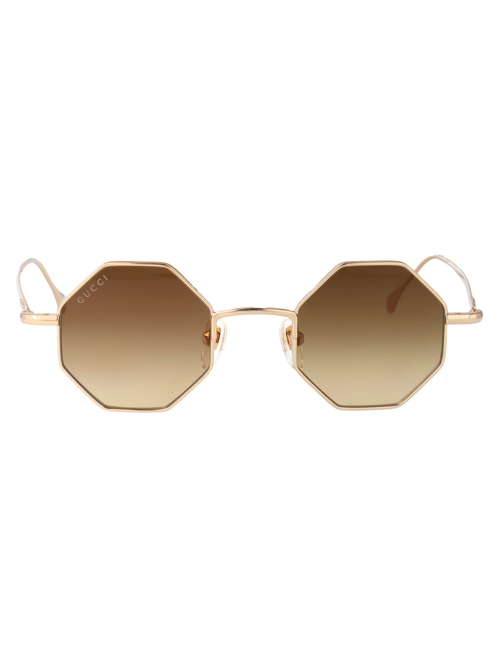 GUCCI Metal Frame Sunglasses
