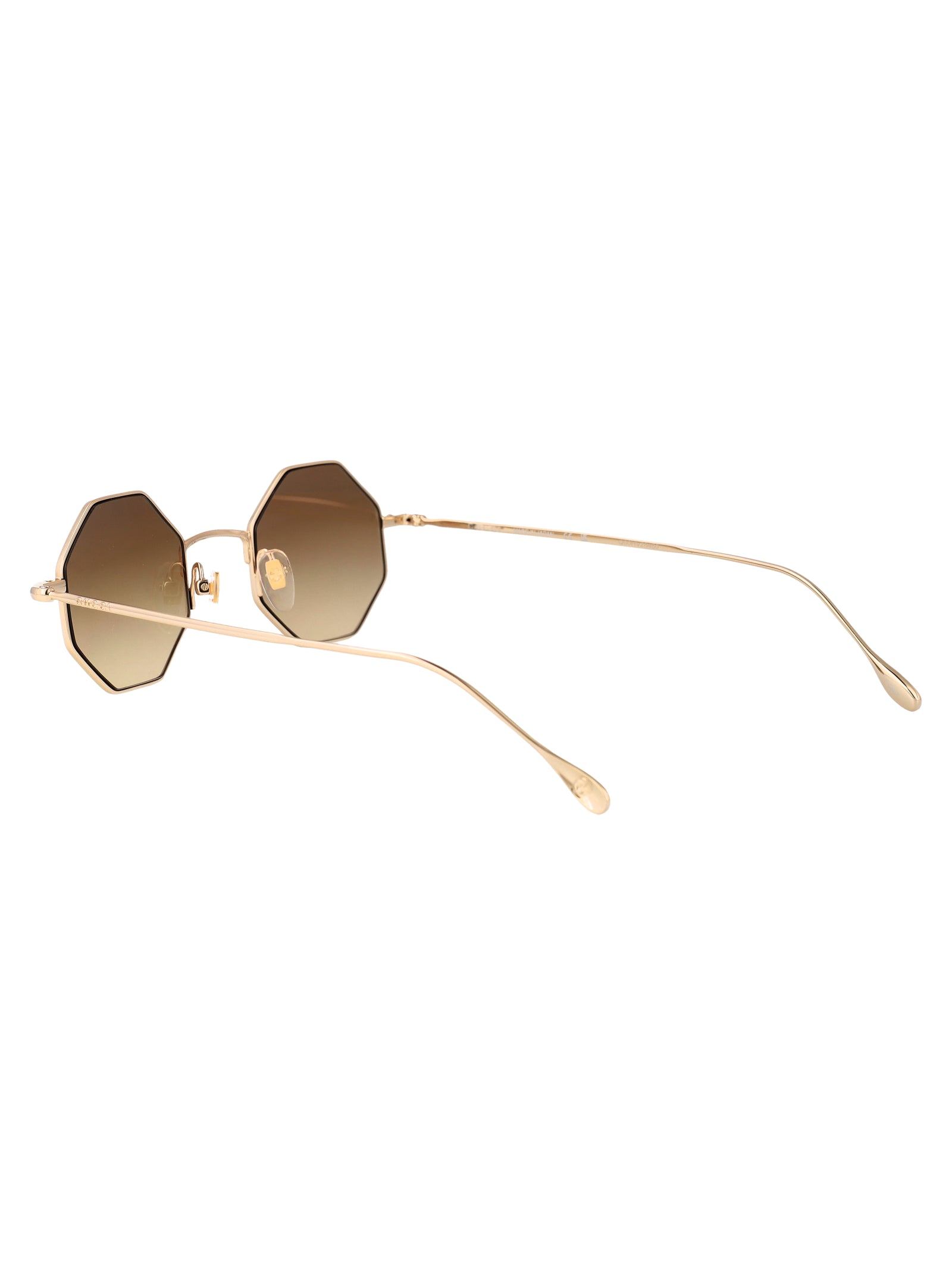 GUCCI Metal Frame Sunglasses
