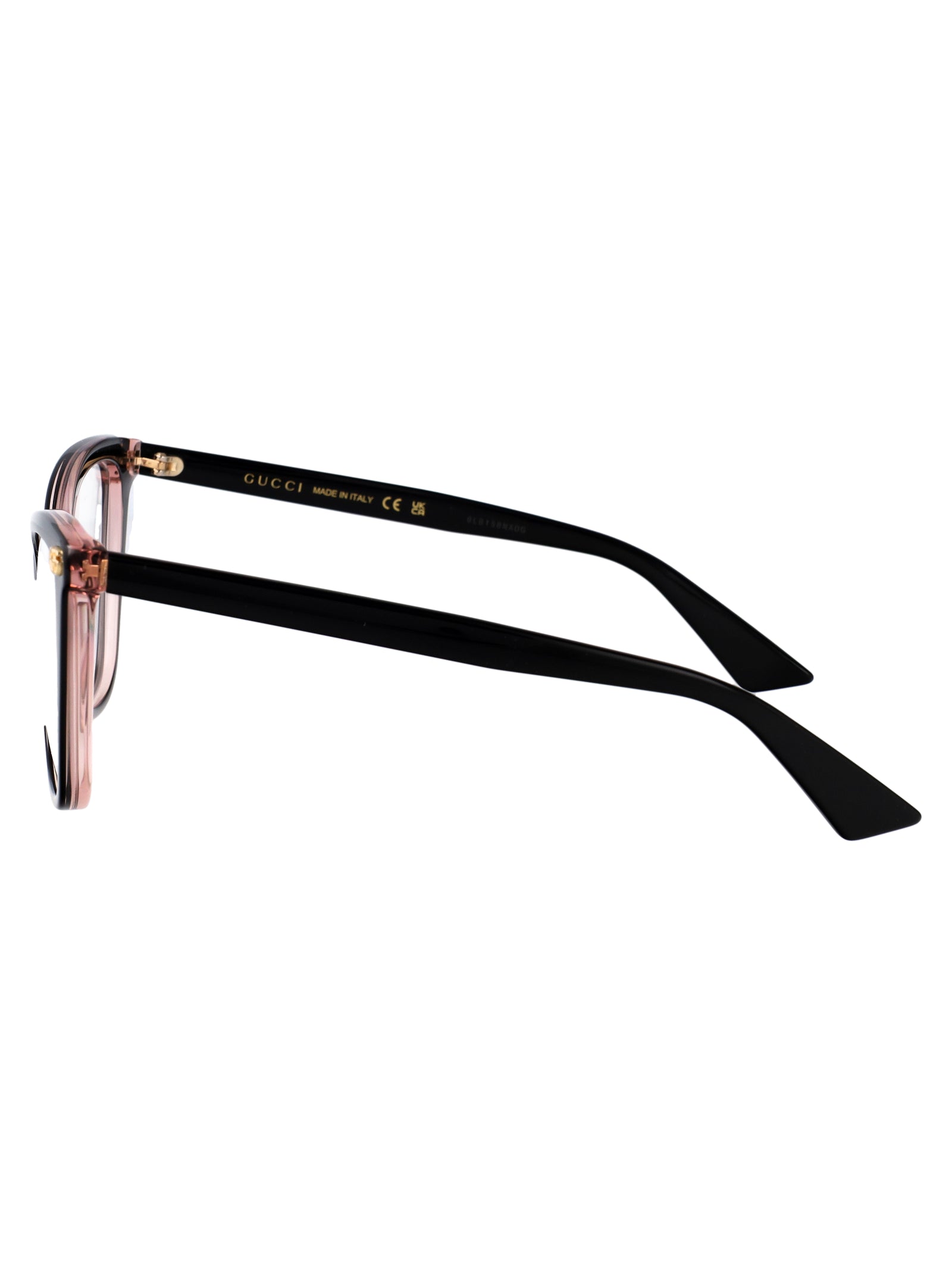 GUCCI Transparent Recycled Acetate Optical Glasses for Women