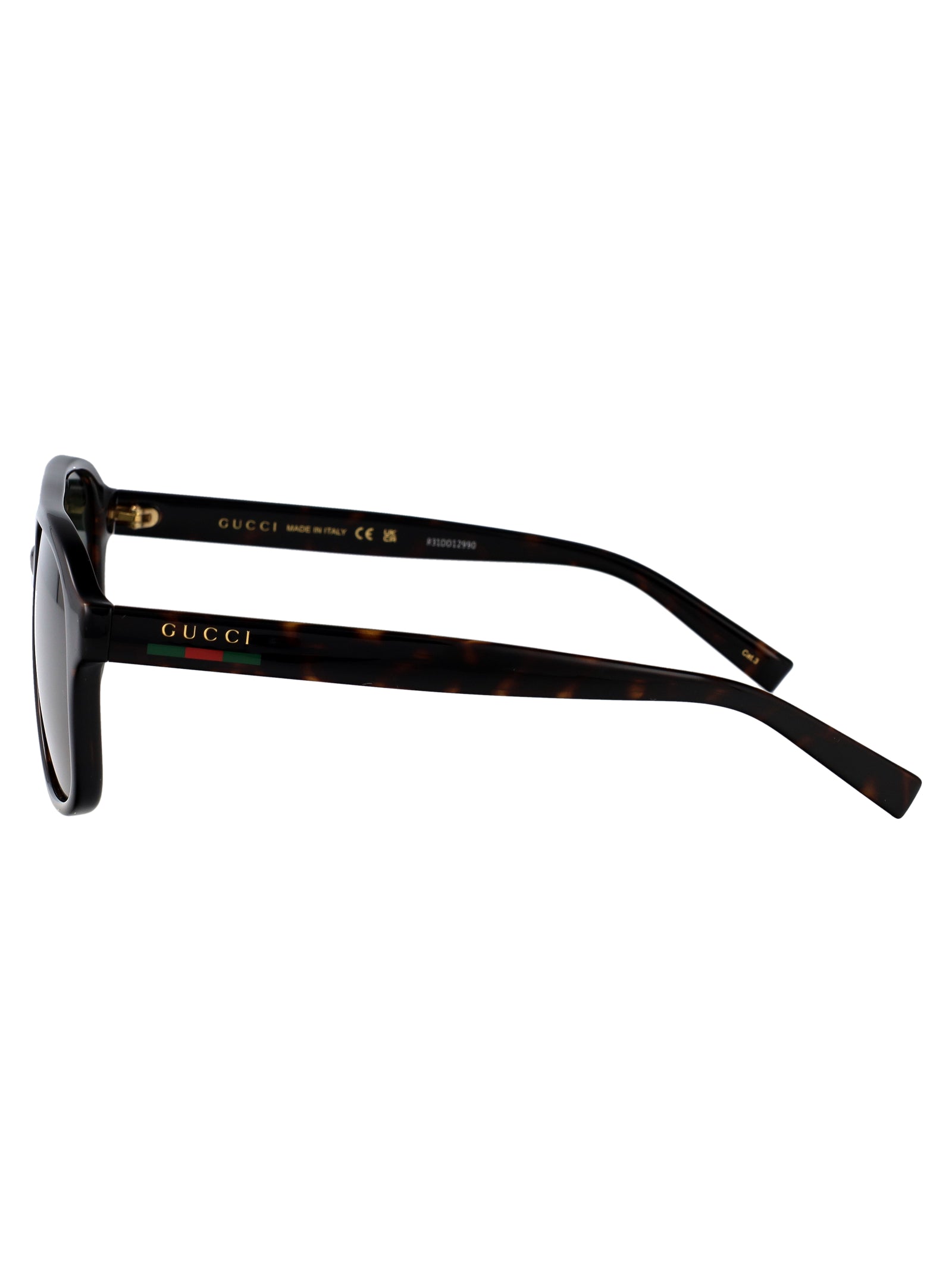 GUCCI Injectate Havana Sunglasses for Women - SS25 Collection
