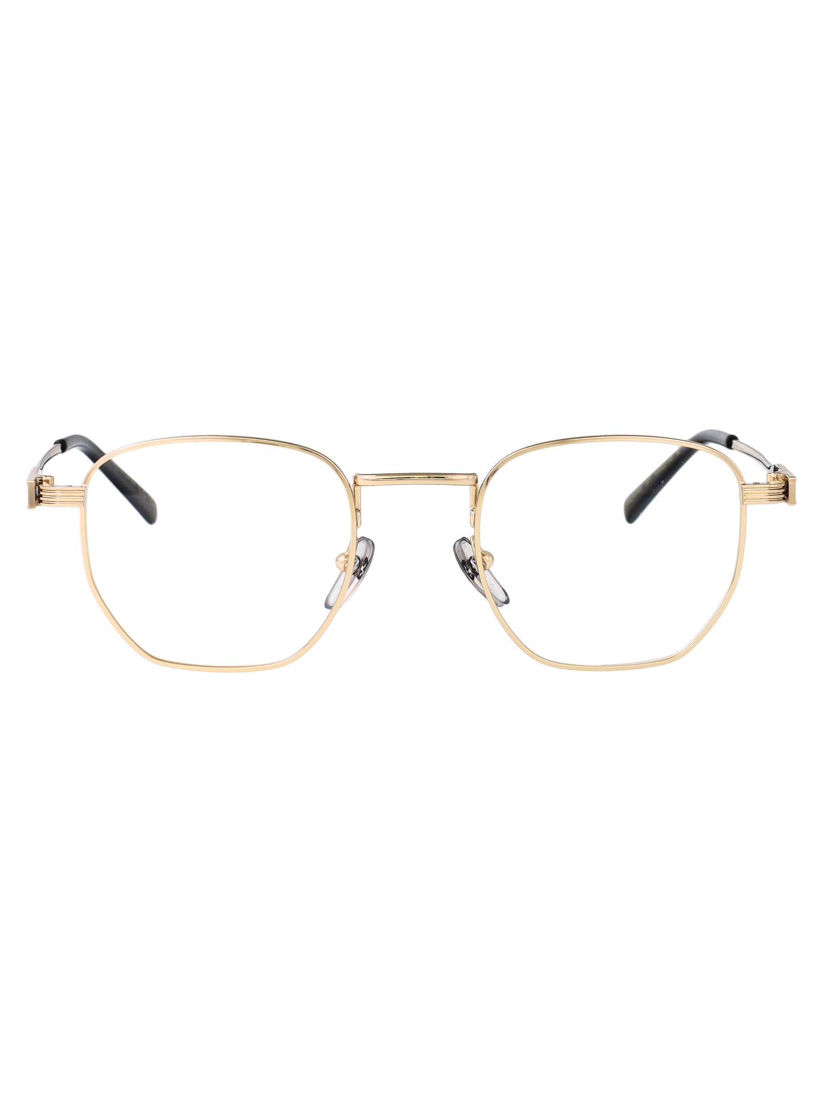 GUCCI Chic Transparent Metal Optical Glasses for Women