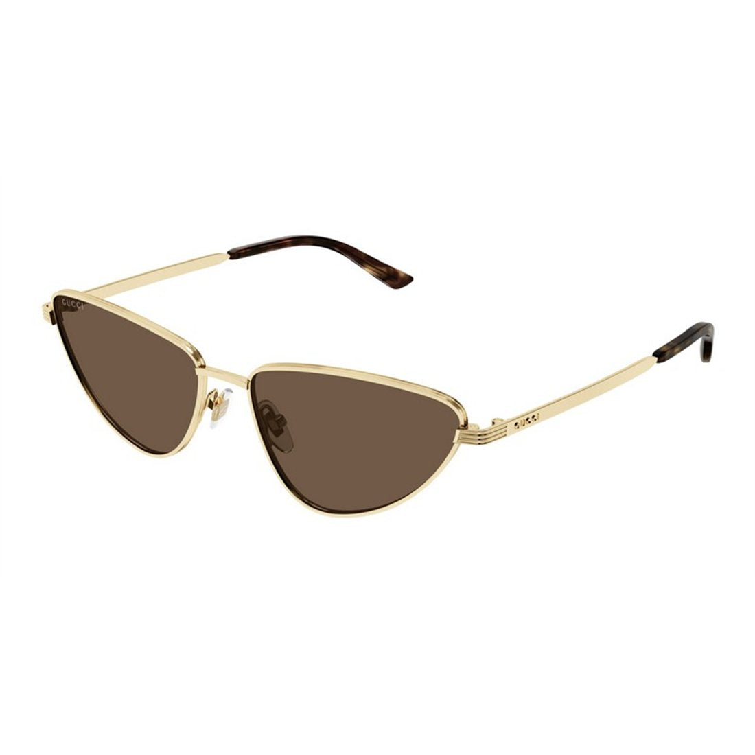 GUCCI Elegant Mini Round Metal Sunglasses for Women