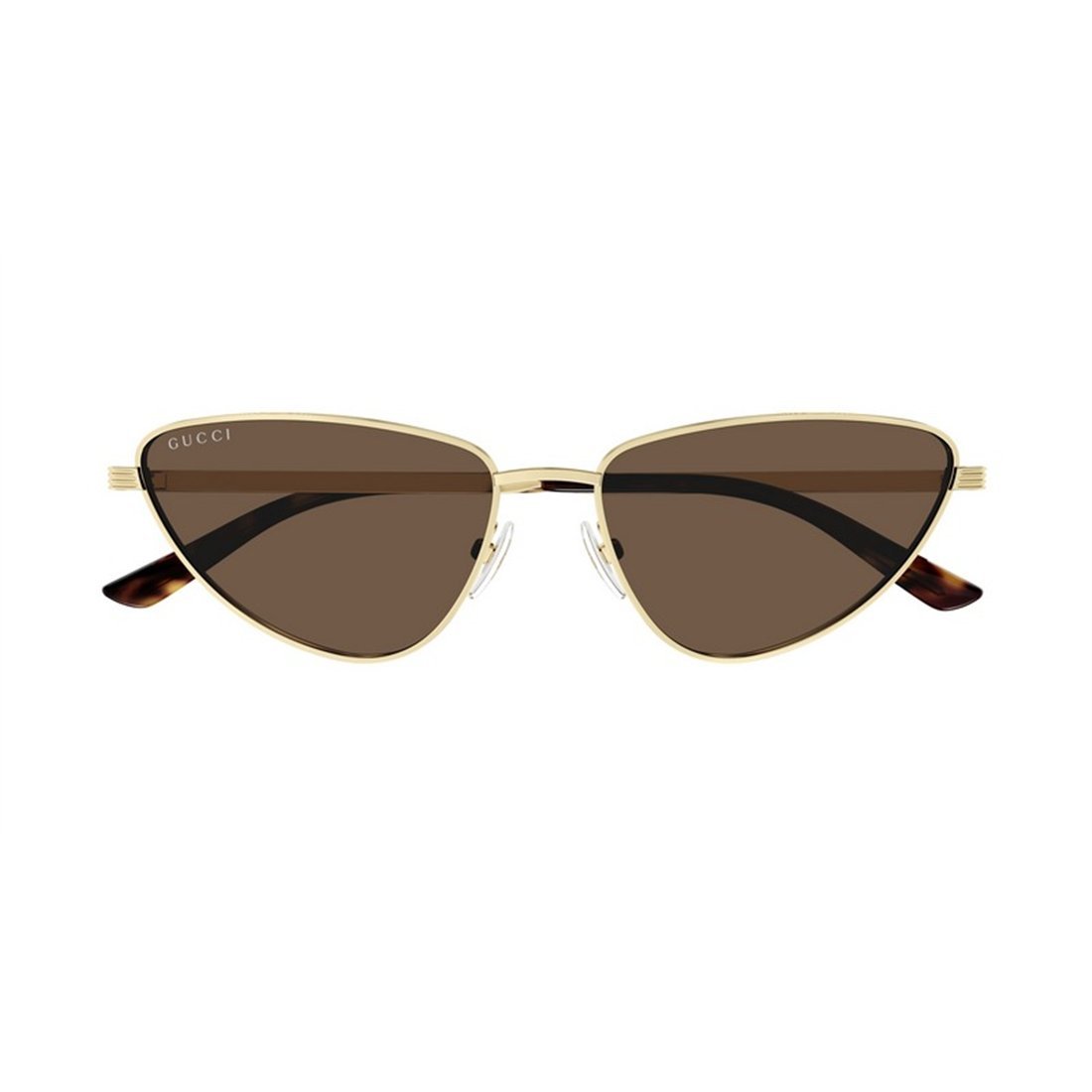 GUCCI Elegant Mini Round Metal Sunglasses for Women