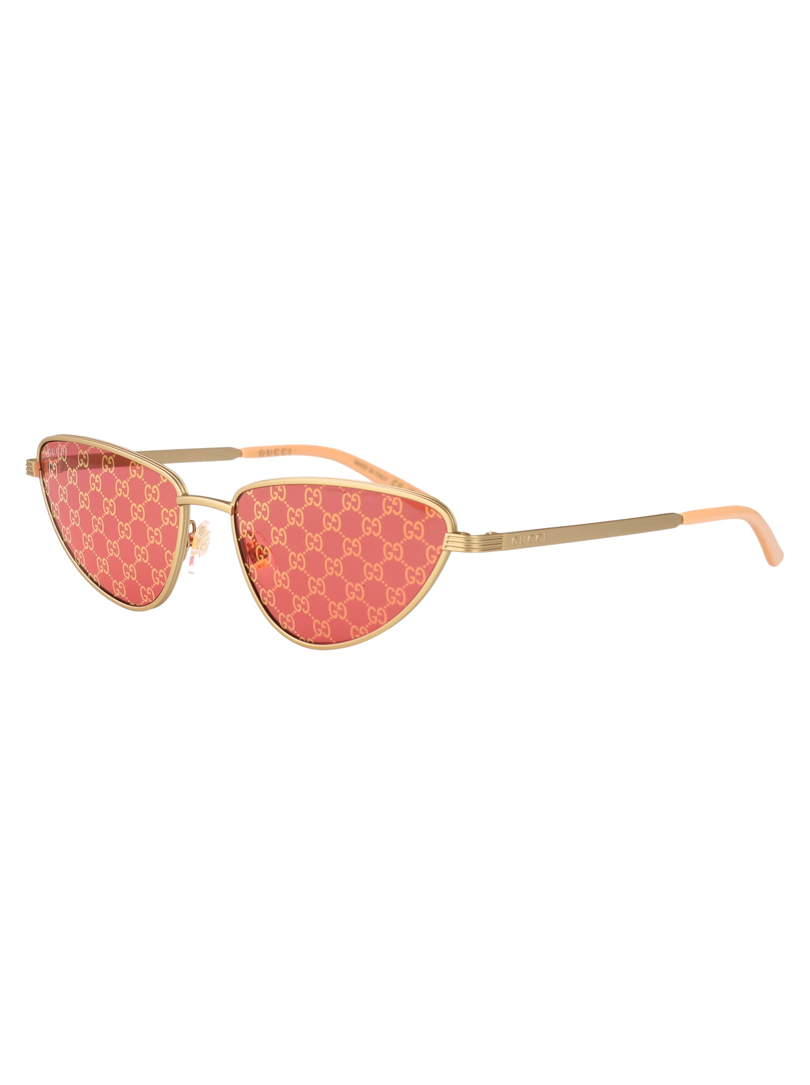 GUCCI Chic Metal Rim Sunglasses for Women