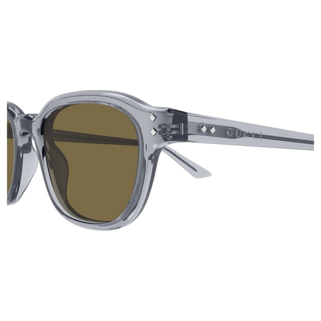 GUCCI Men's Square Frame Sunglasses - Recycled Accessories