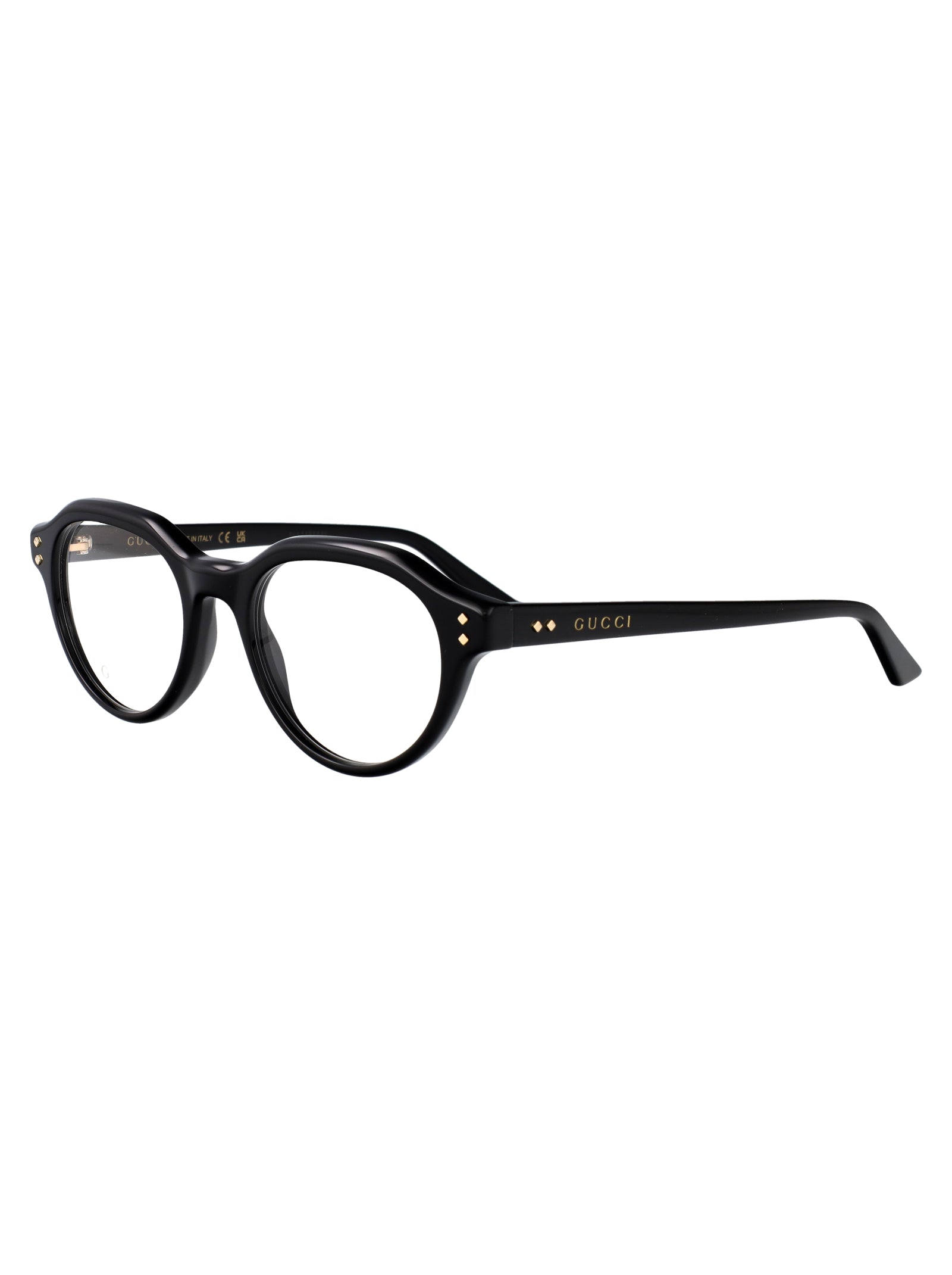 GUCCI Transparent Recycled Acetate Optical Glasses for Women