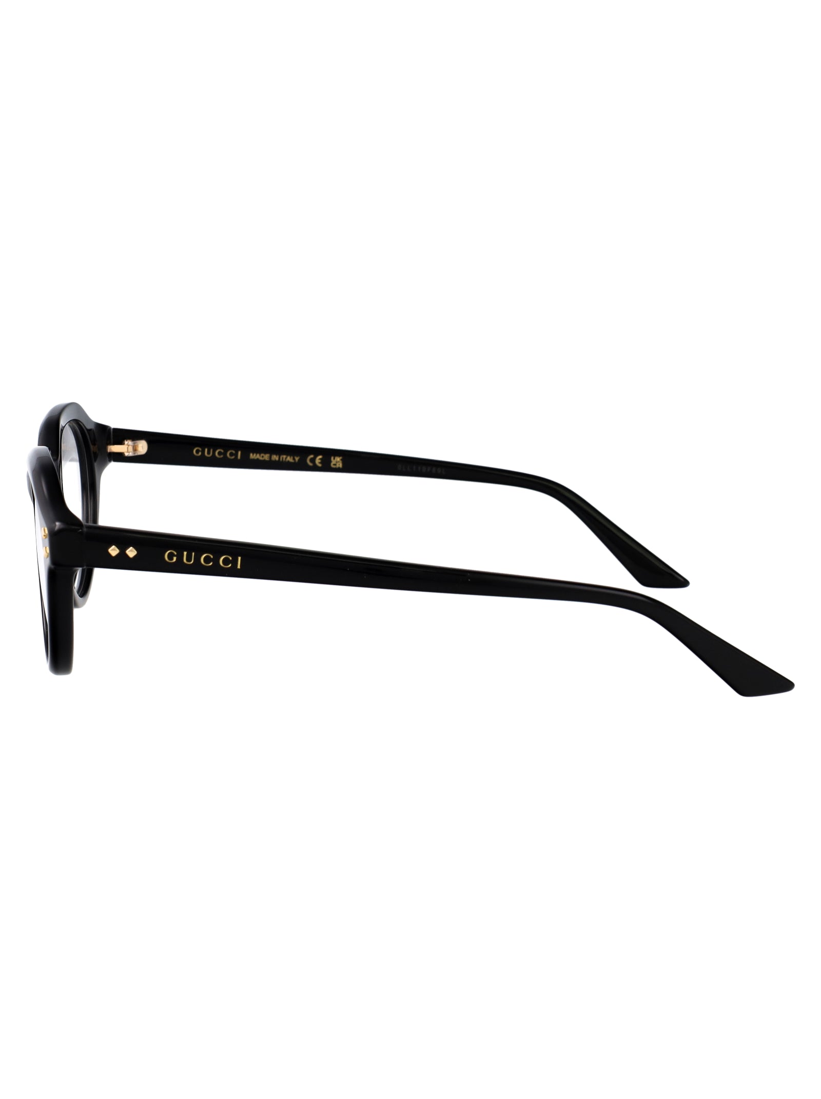 GUCCI Transparent Recycled Acetate Optical Glasses for Women