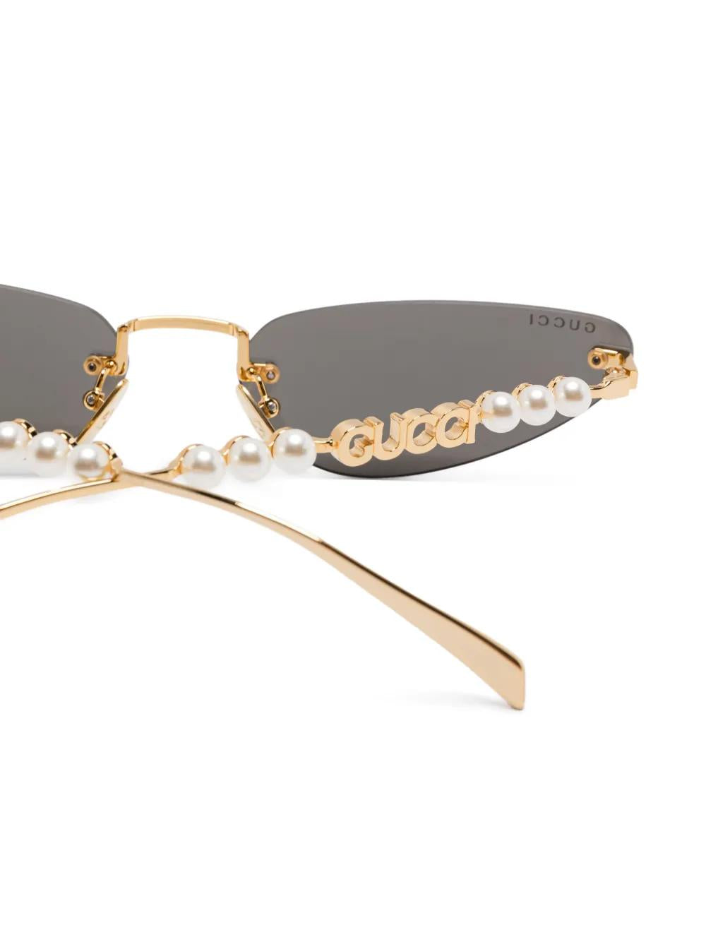 GUCCI Metal Fashion Sunglasses for Women - GG1920S