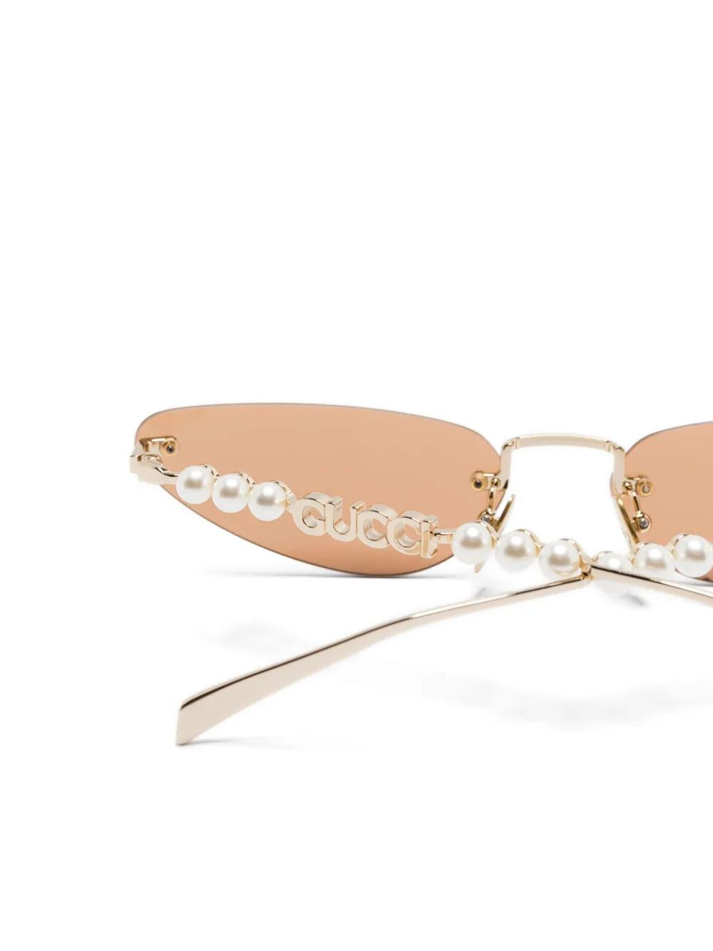 GUCCI Chic Metal Sunglasses for Women