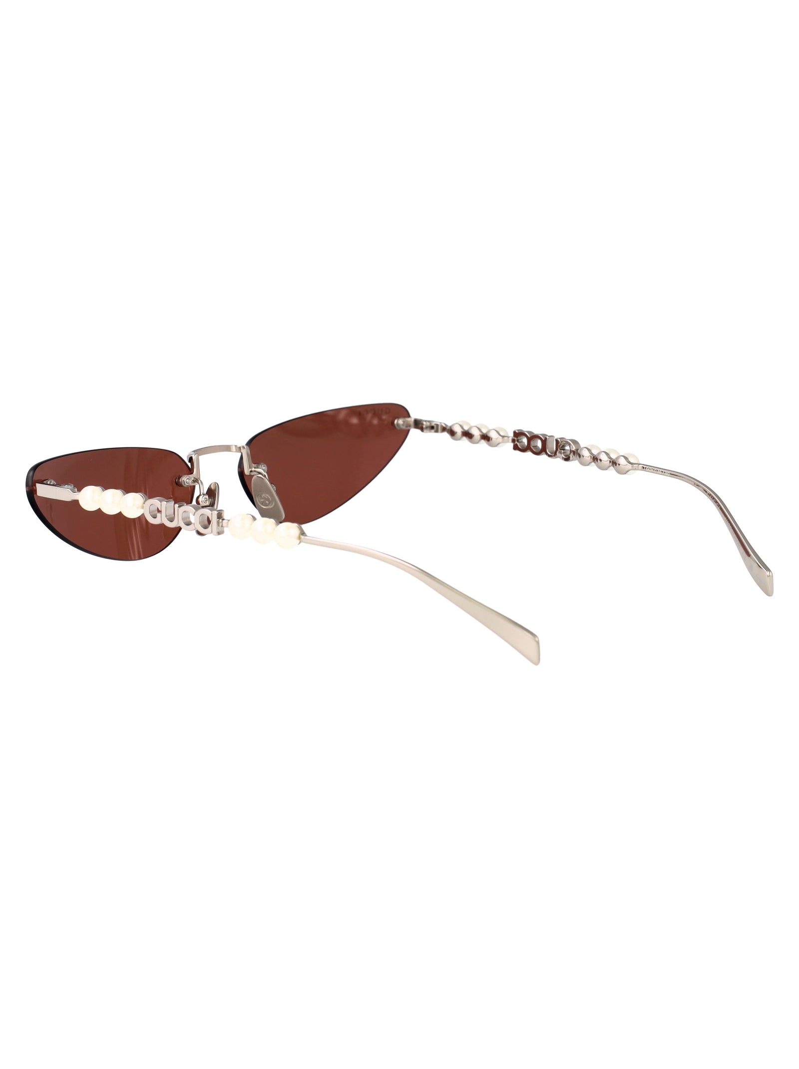 GUCCI Chic Women's Metal Sunglasses