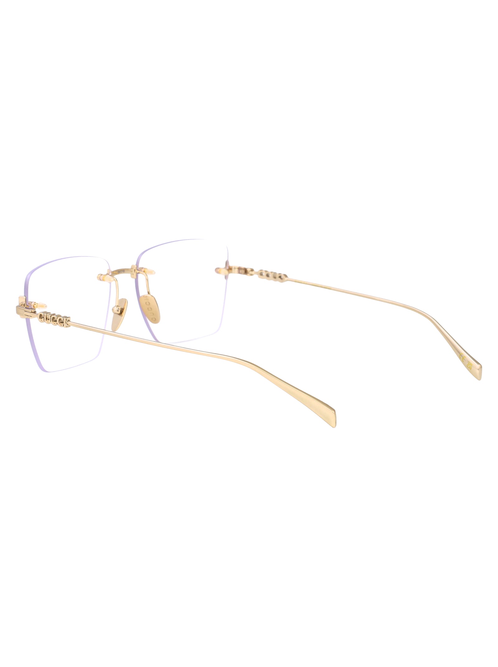 GUCCI Stylish Transparent Metal Optical Glasses for Women