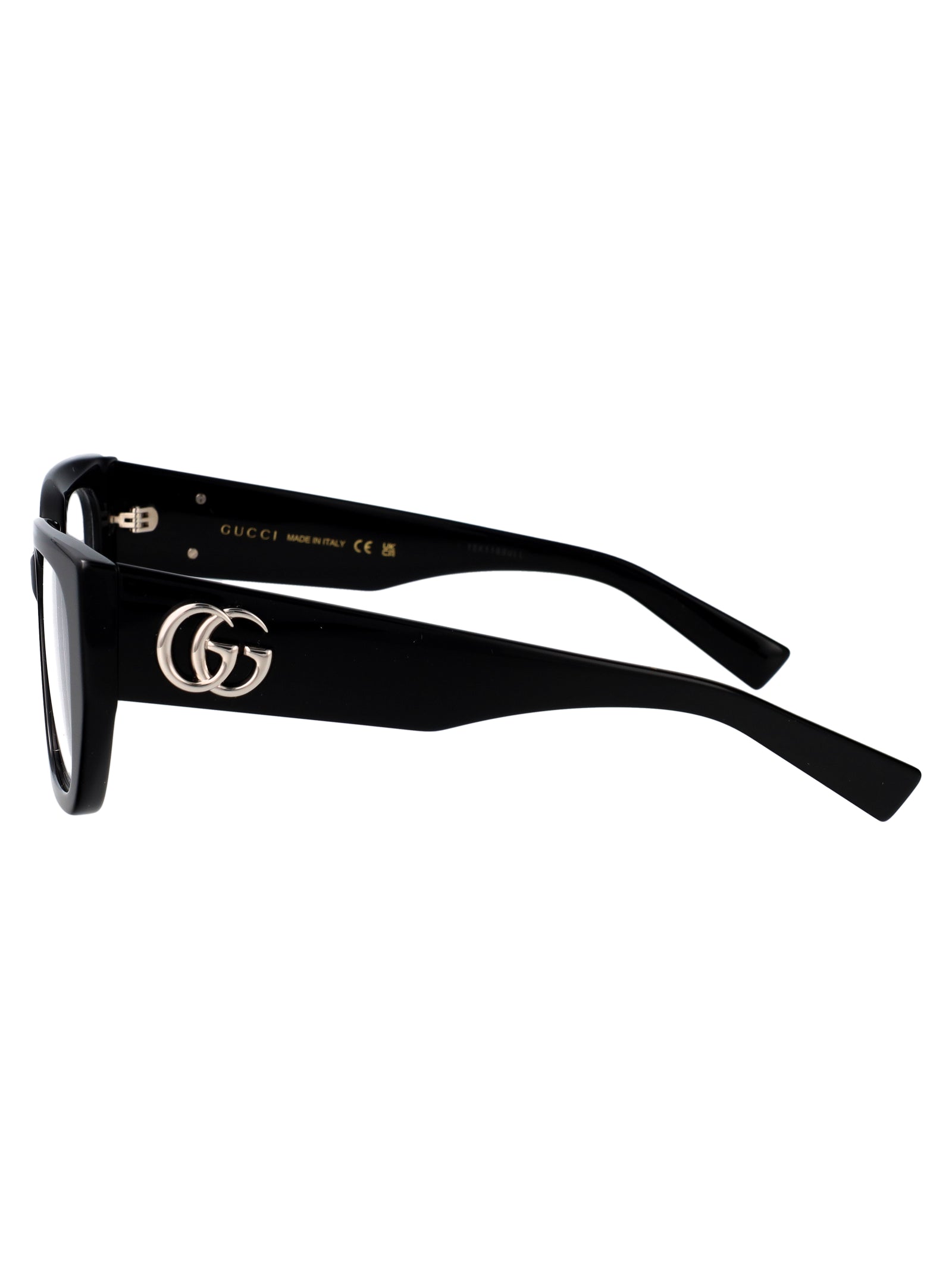 GUCCI Transparent Recycled Acetate Optical Glasses for Women
