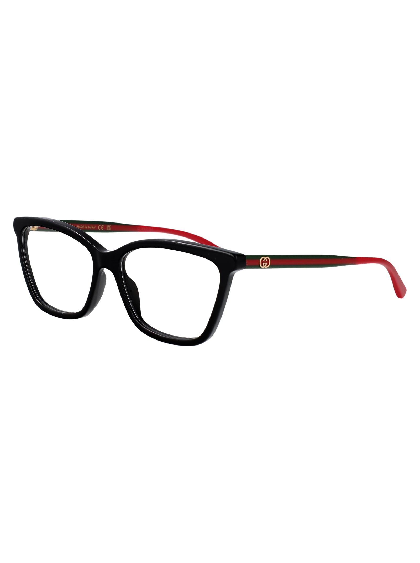 GUCCI Transparent Recycled Acetate Optical Glasses for Women