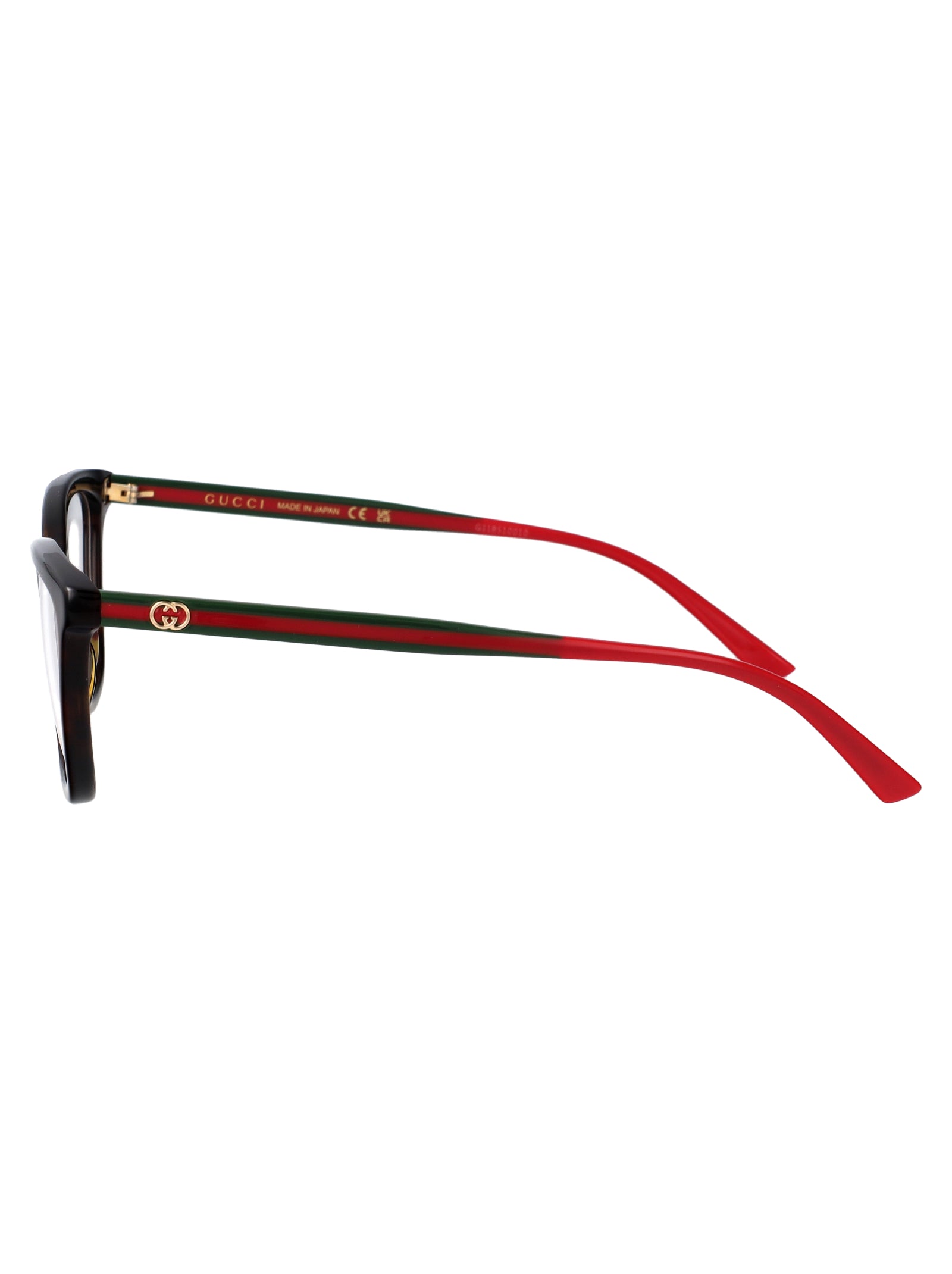 GUCCI Stylish Transparent Recycled Acetate Glasses for Women