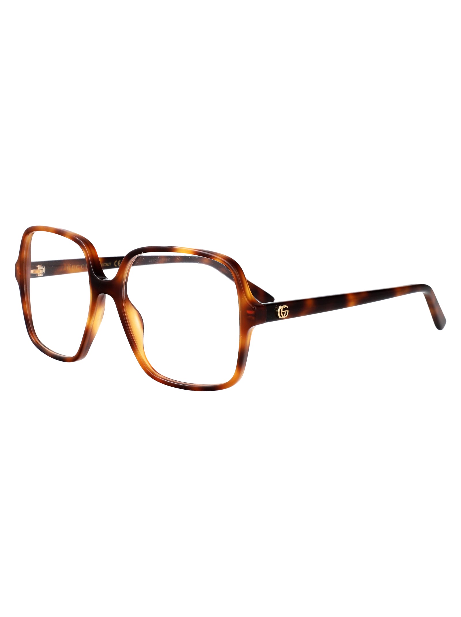 GUCCI Chic Transparent Recycled Acetate Optical Glasses for Women