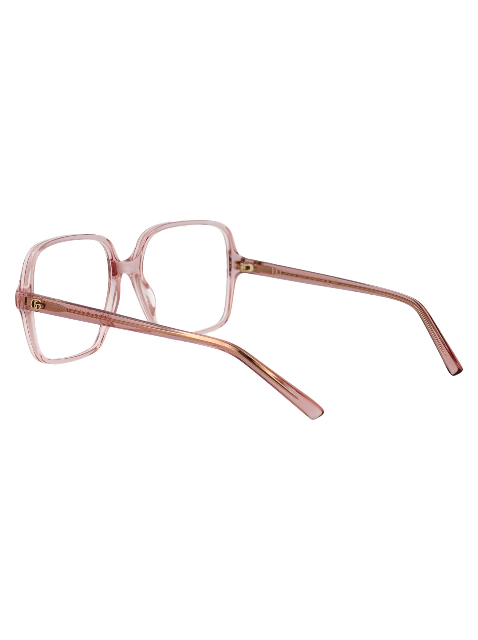GUCCI Transparent Recycled Acetate Optical Glasses for Women