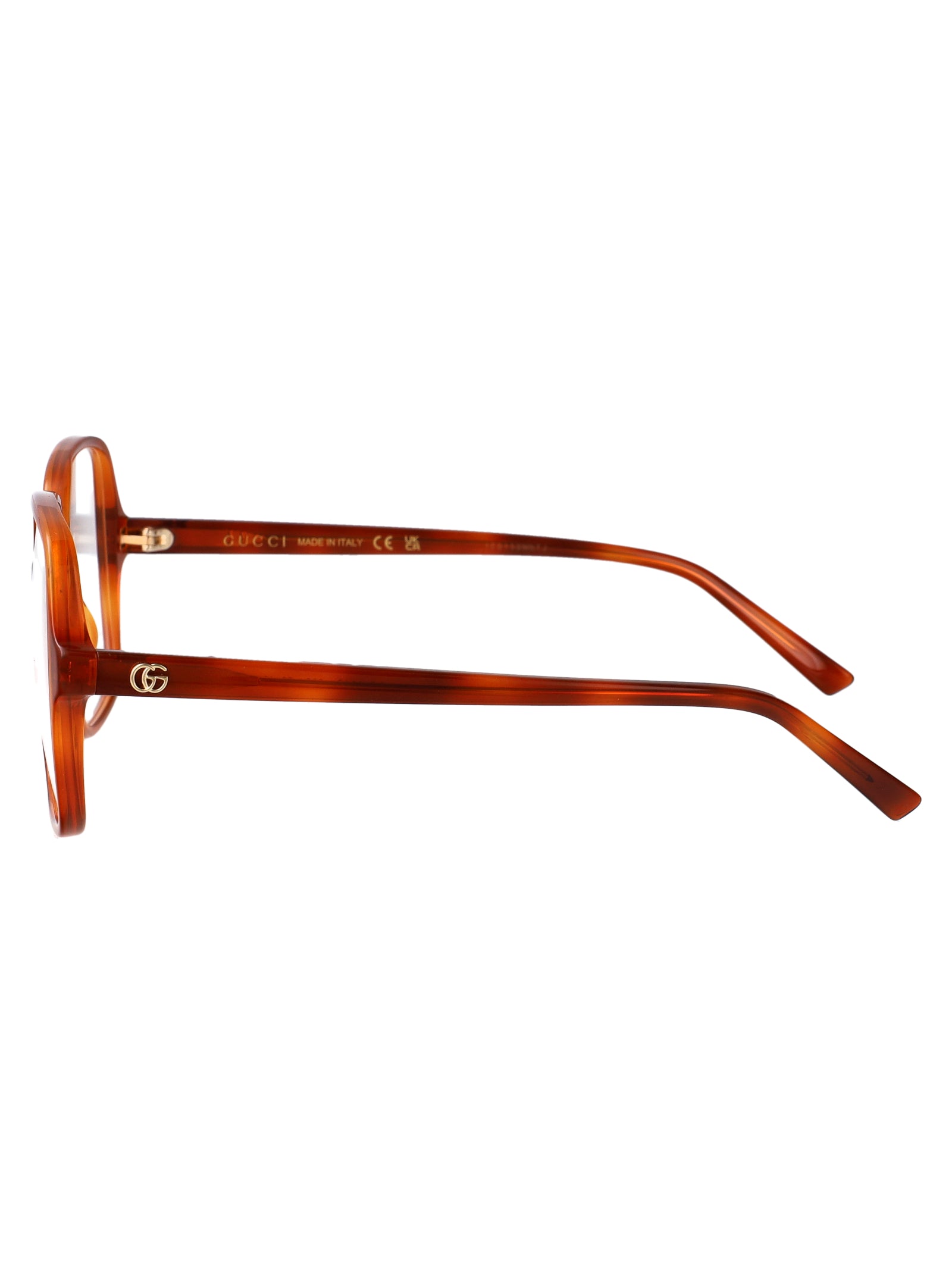 GUCCI Transparent Recycled Acetate Optical Glasses