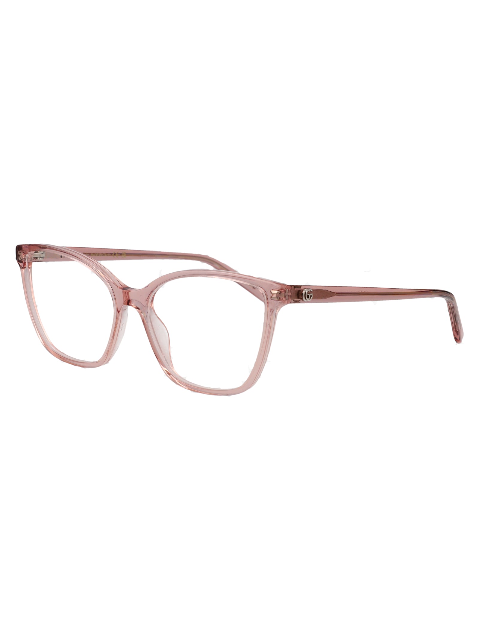 GUCCI Transparent Recycled Acetate Optical Glasses for Women