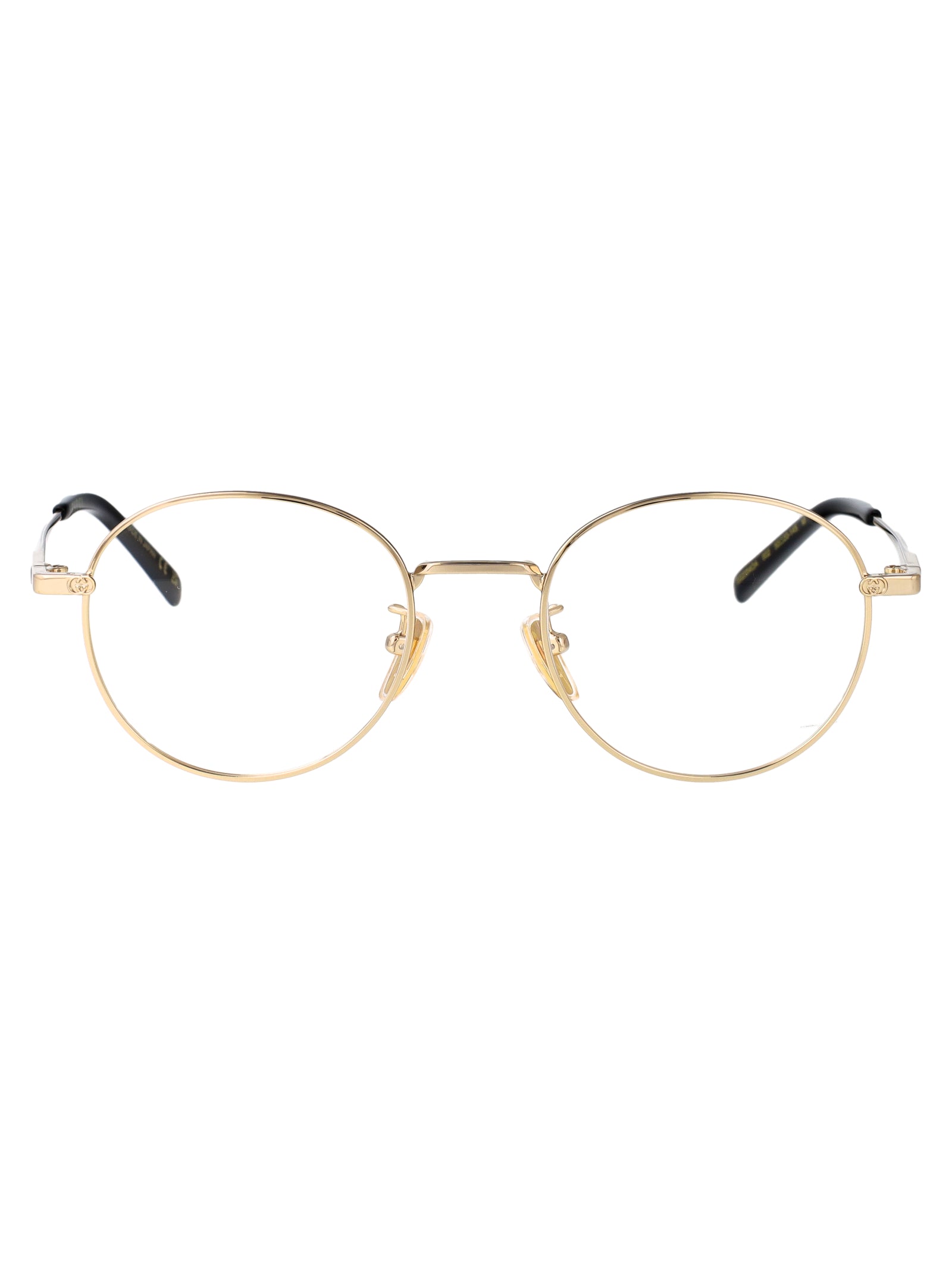 GUCCI Transparent Metal Optical Glasses for Women