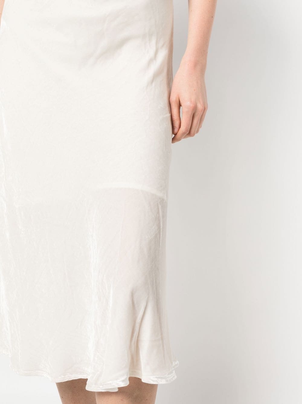 GOLD HAWK Velvet Long Skirt - High-Waisted Elegance for Fall/Winter