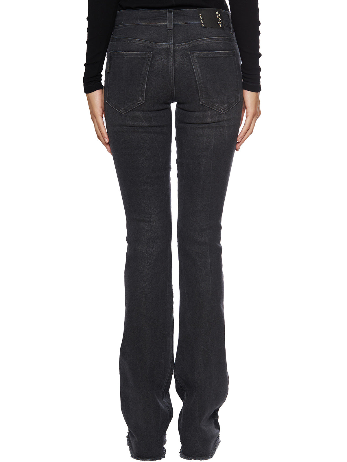 HAIKURE Women's Slim Fit Jeans Size 26 with 5 Pockets