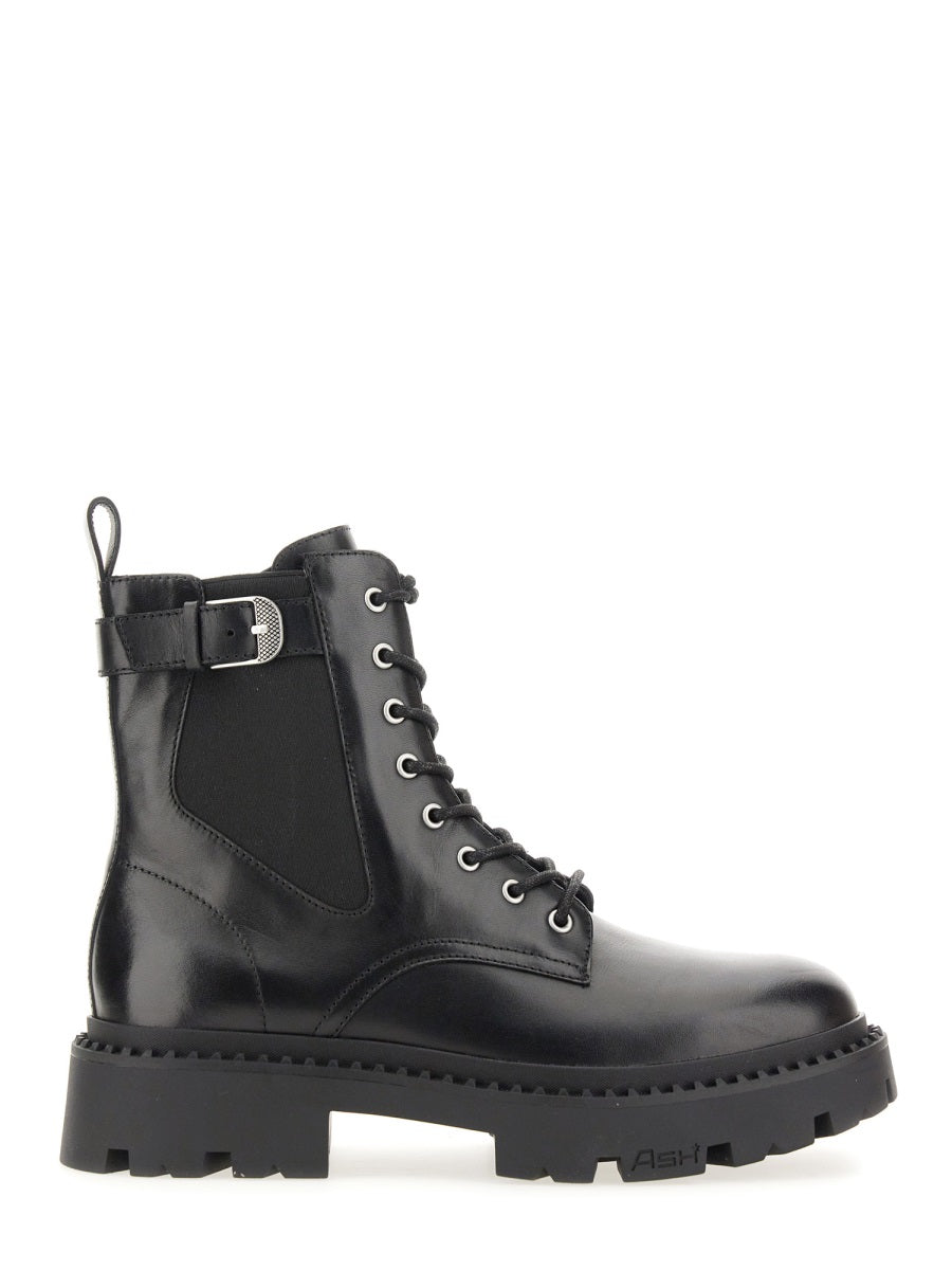ASH Leather Amphibian Boots for Women