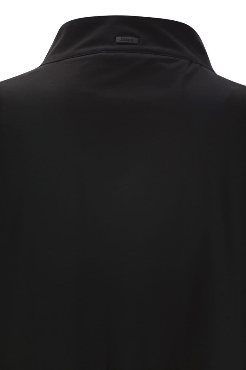 HERNO Lightweight Bomber Jacket with Zip - Boxy Fit