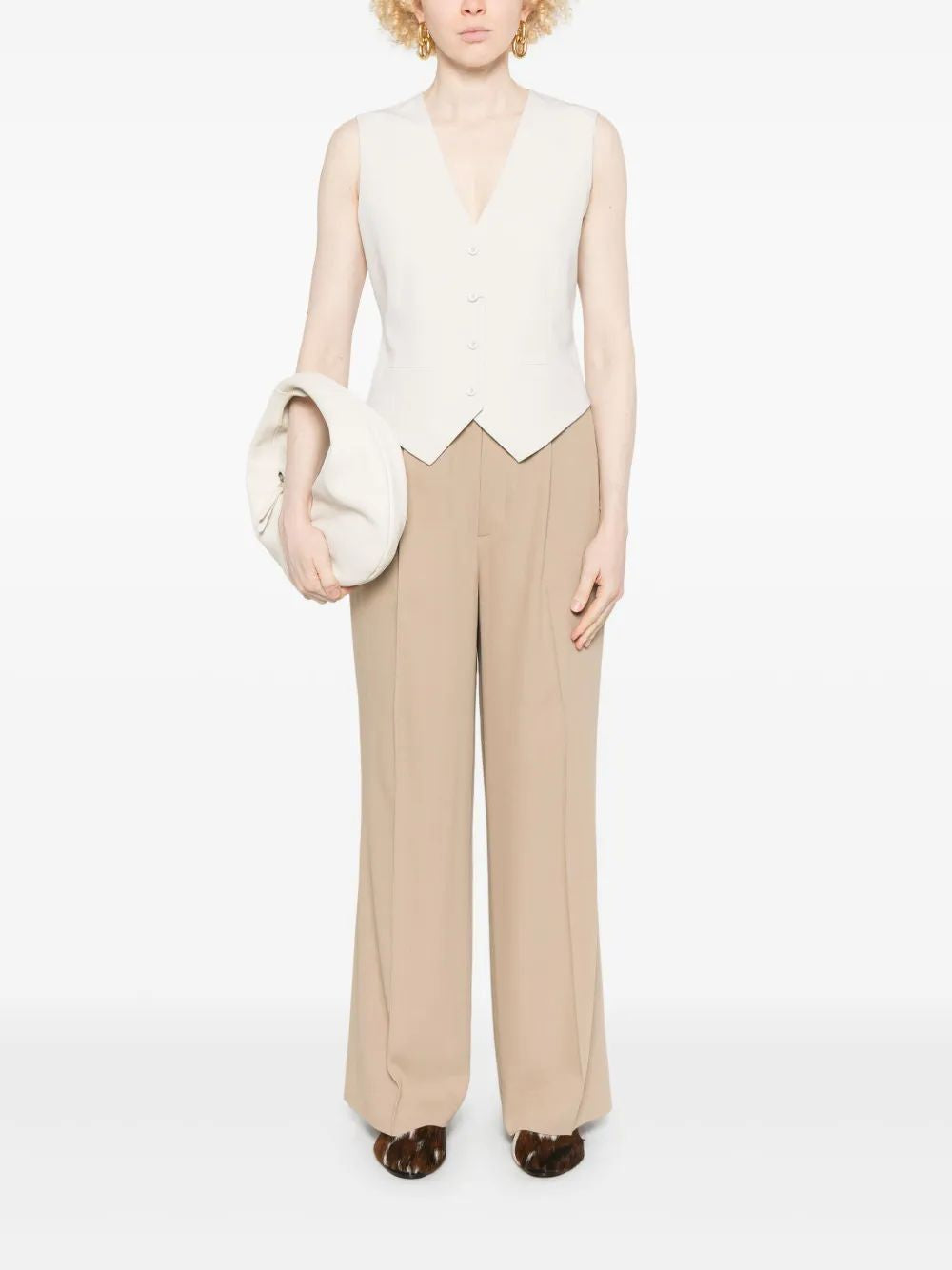 HERNO Women's Elegant Blazer Gilet