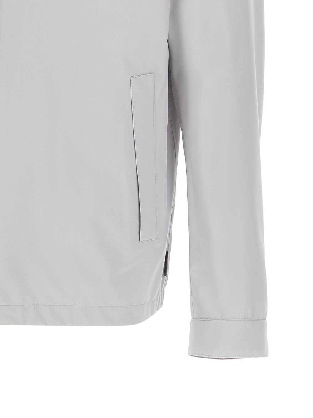 HERNO Stylish and Comfortable Men's Shirt with Two-Way Zip and Pockets