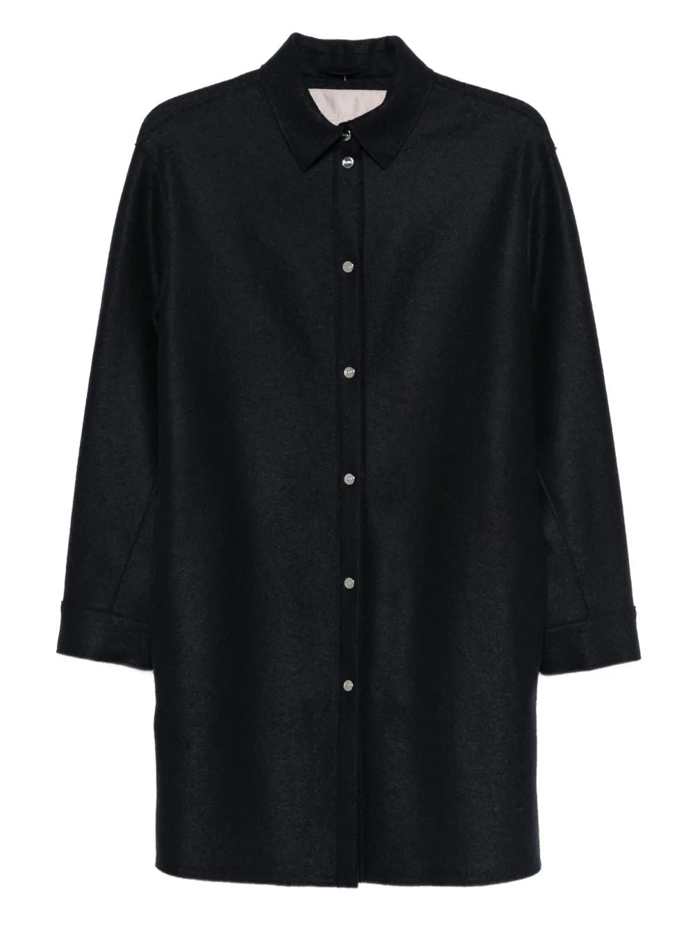 HERNO Women's Elegant Virgin Wool Shirt