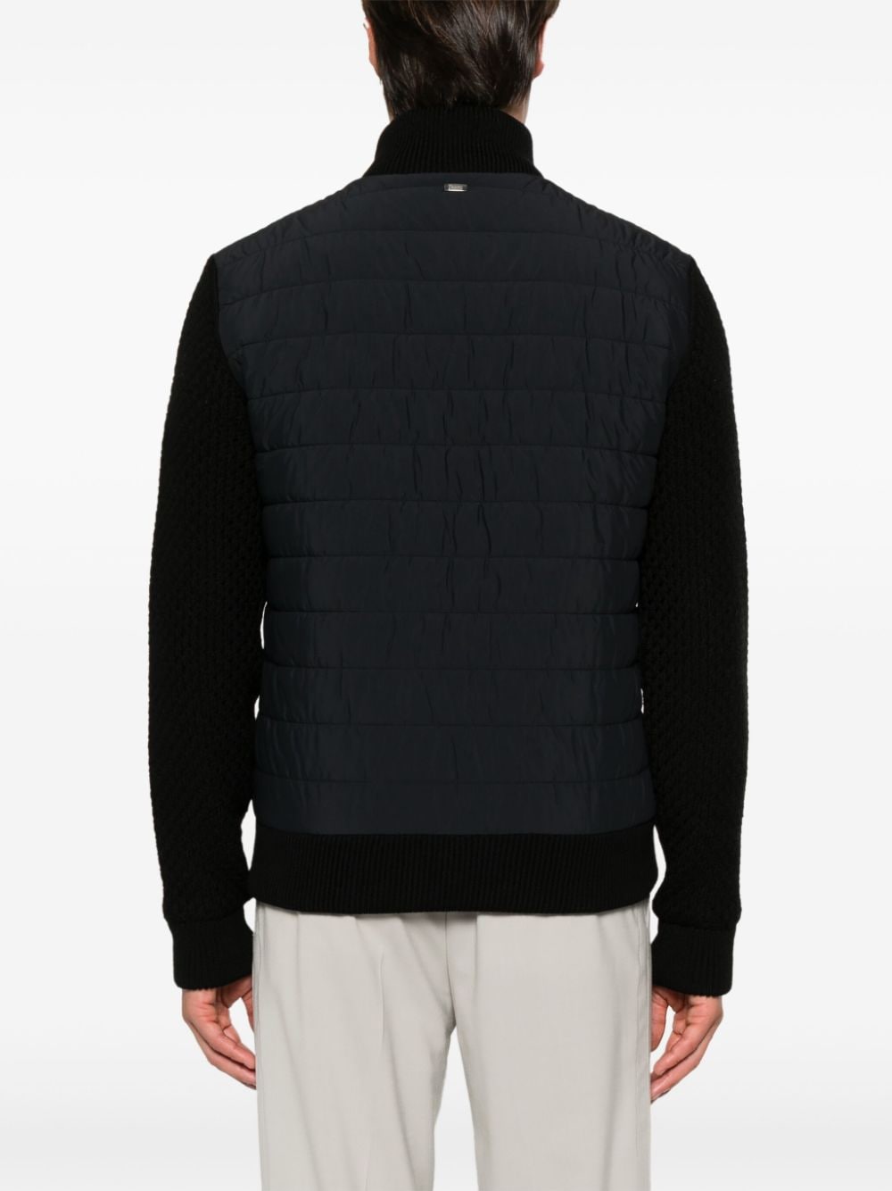 HERNO Resort Bomber Jacket - Men’s High Neck Design