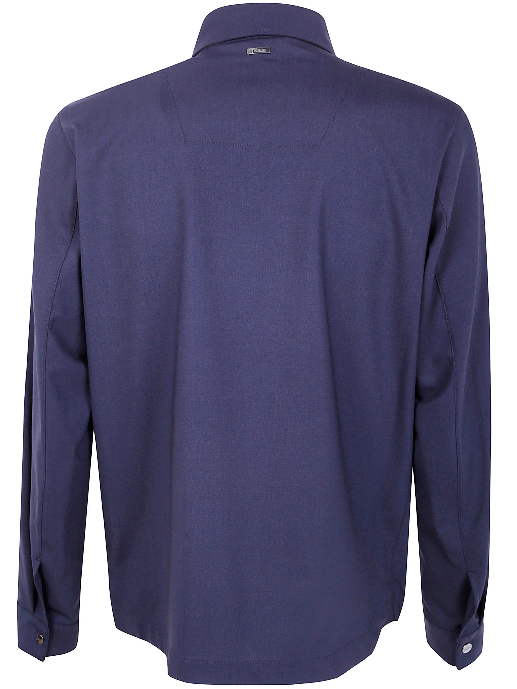 HERNO Men's Wool Blend Shirt Jacket for FW25