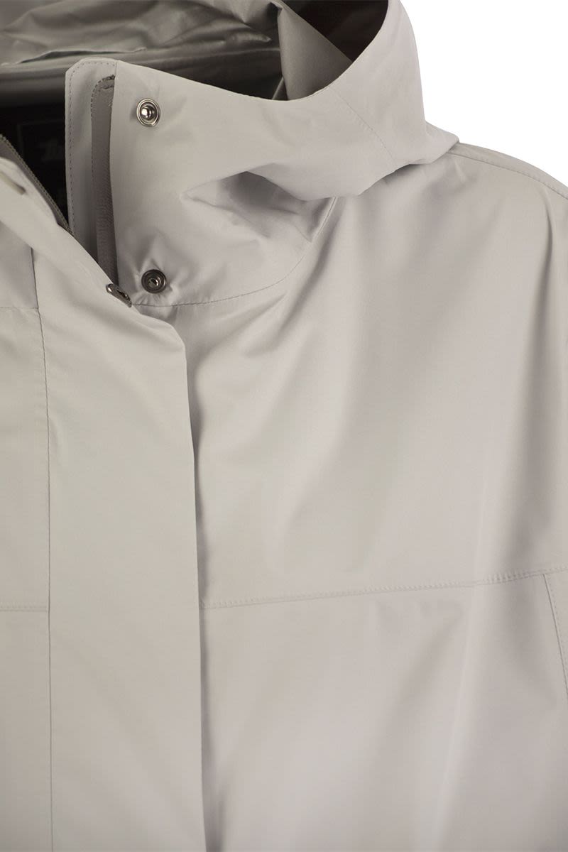 HERNO Windproof Women's Parka Jacket with Hood