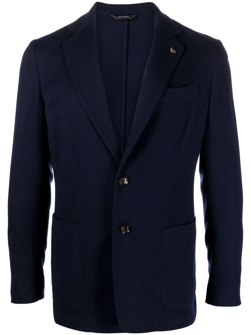 COLOMBO Wool Single-Breasted Blazer