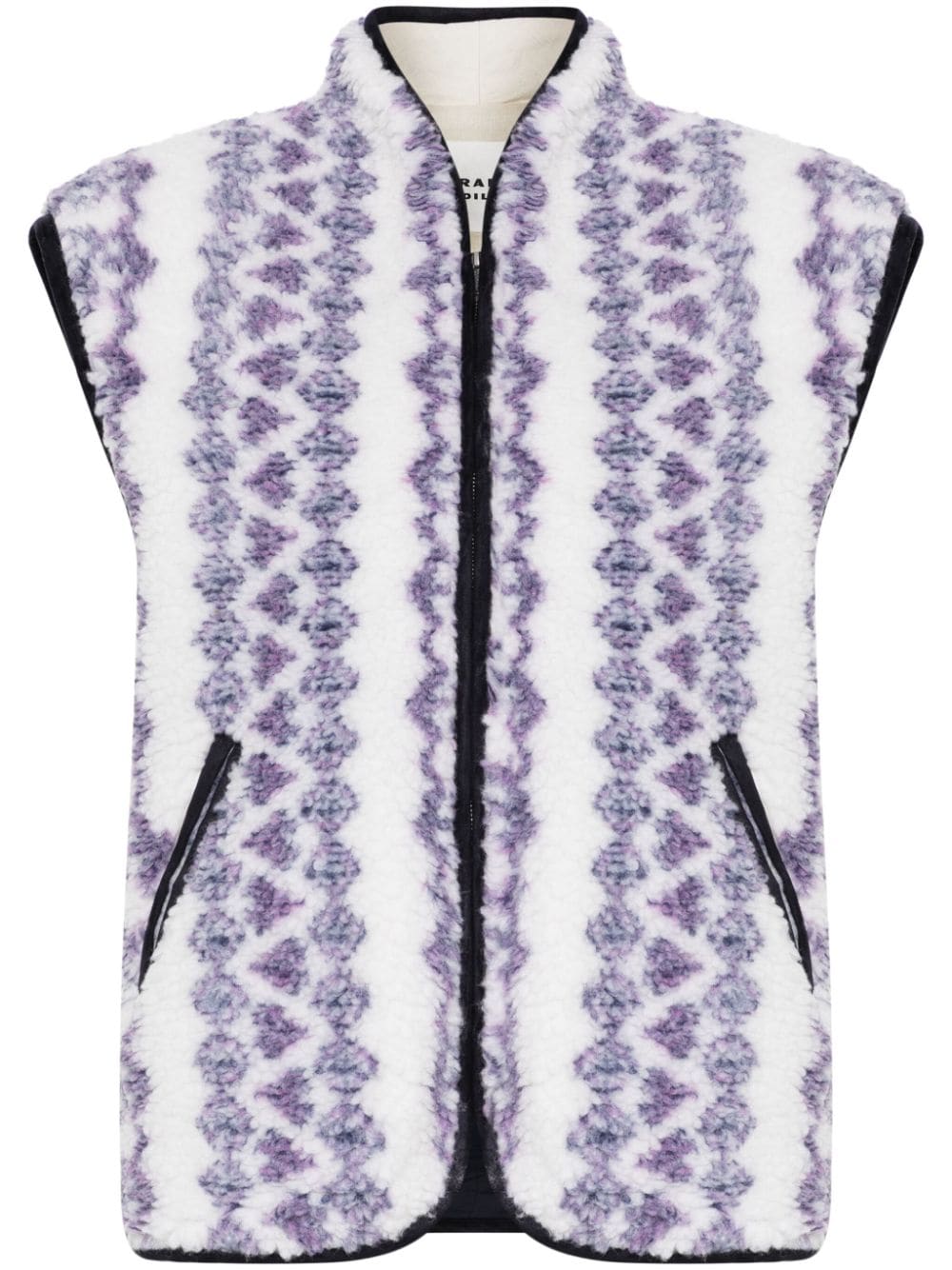 ISABEL MARANT ETOILE Reversible Printed Vest for Women