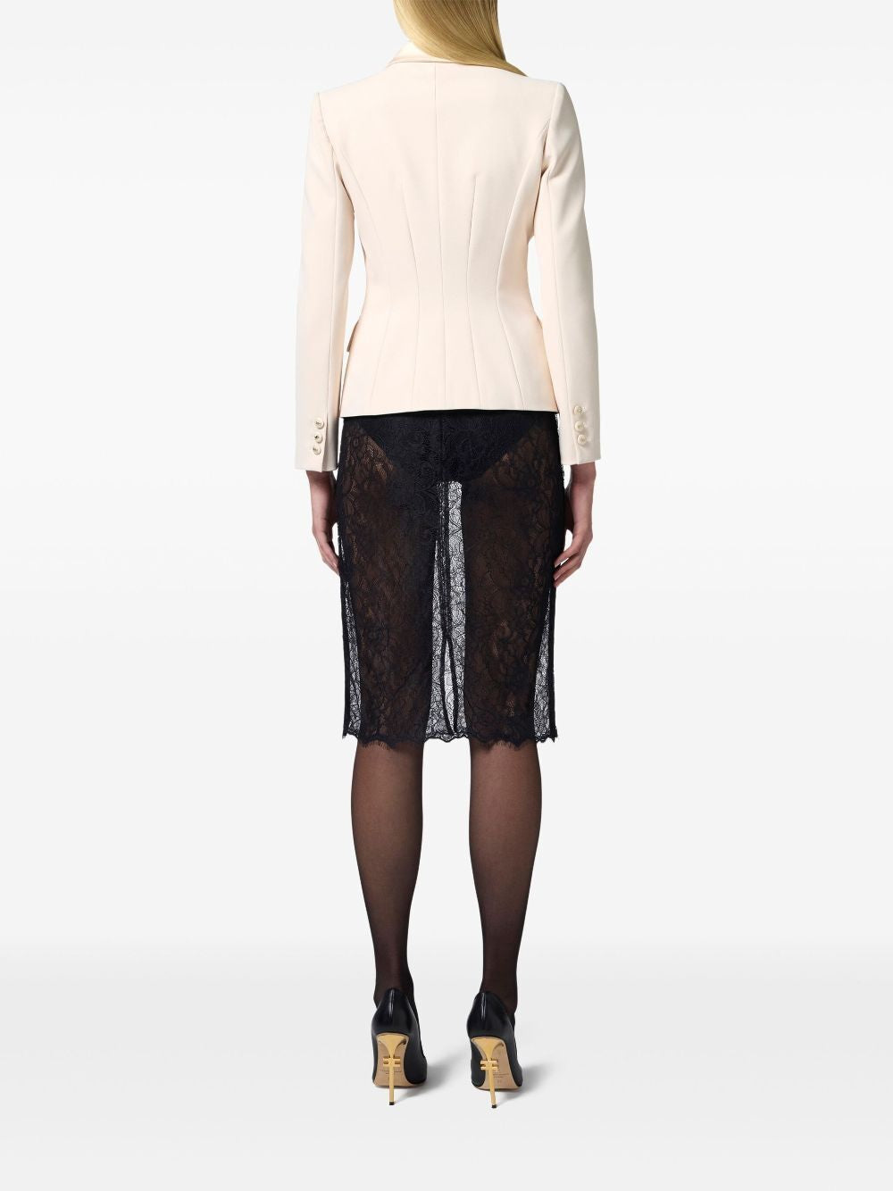 ELISABETTA FRANCHI Classic Double-Breasted Jacket for Women