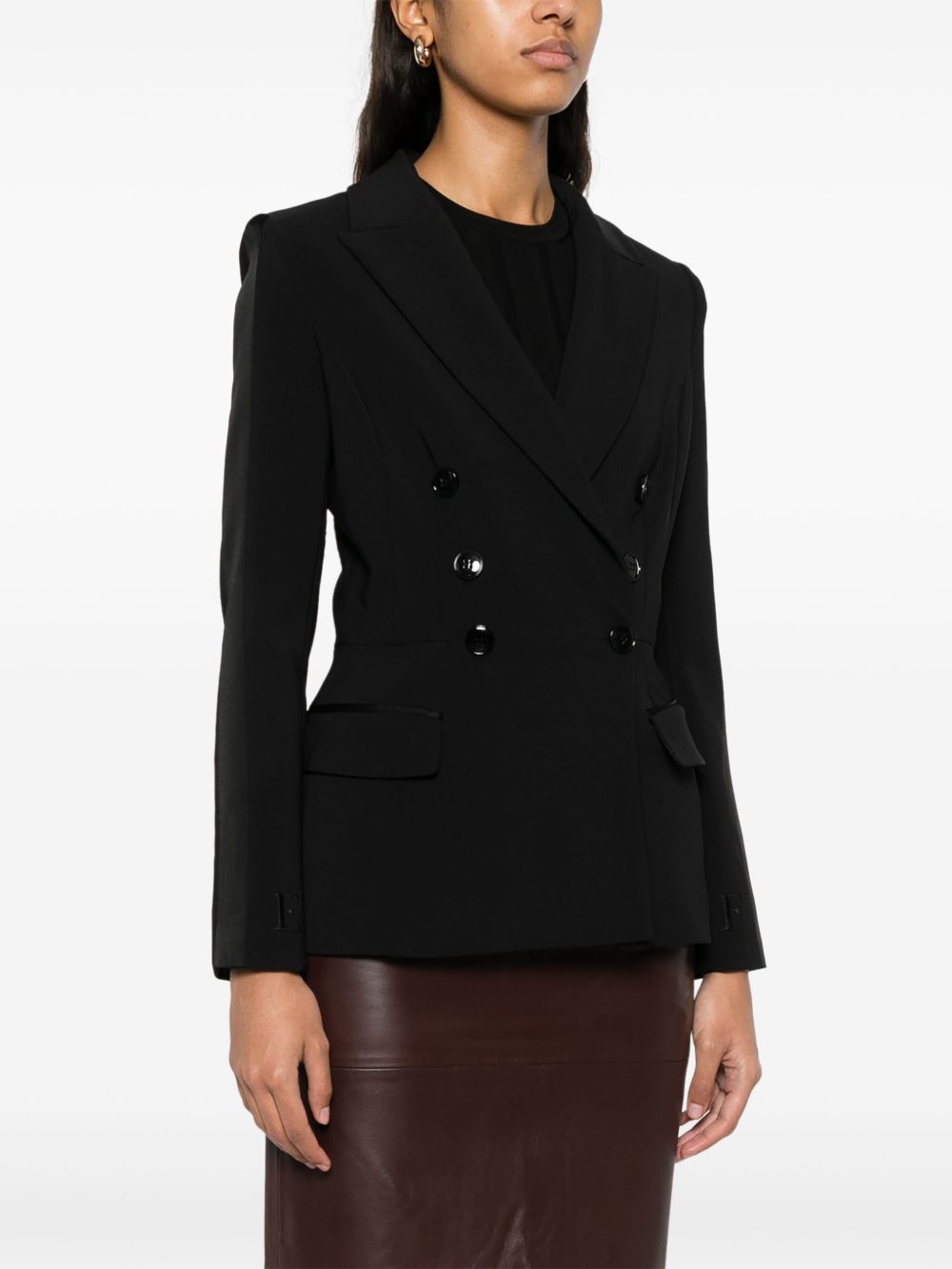 ELISABETTA FRANCHI Tailored Double-Breasted Jacket for Women