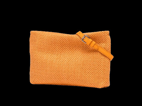 GIANNI CHIARINI Chic Mini Straw Clutch