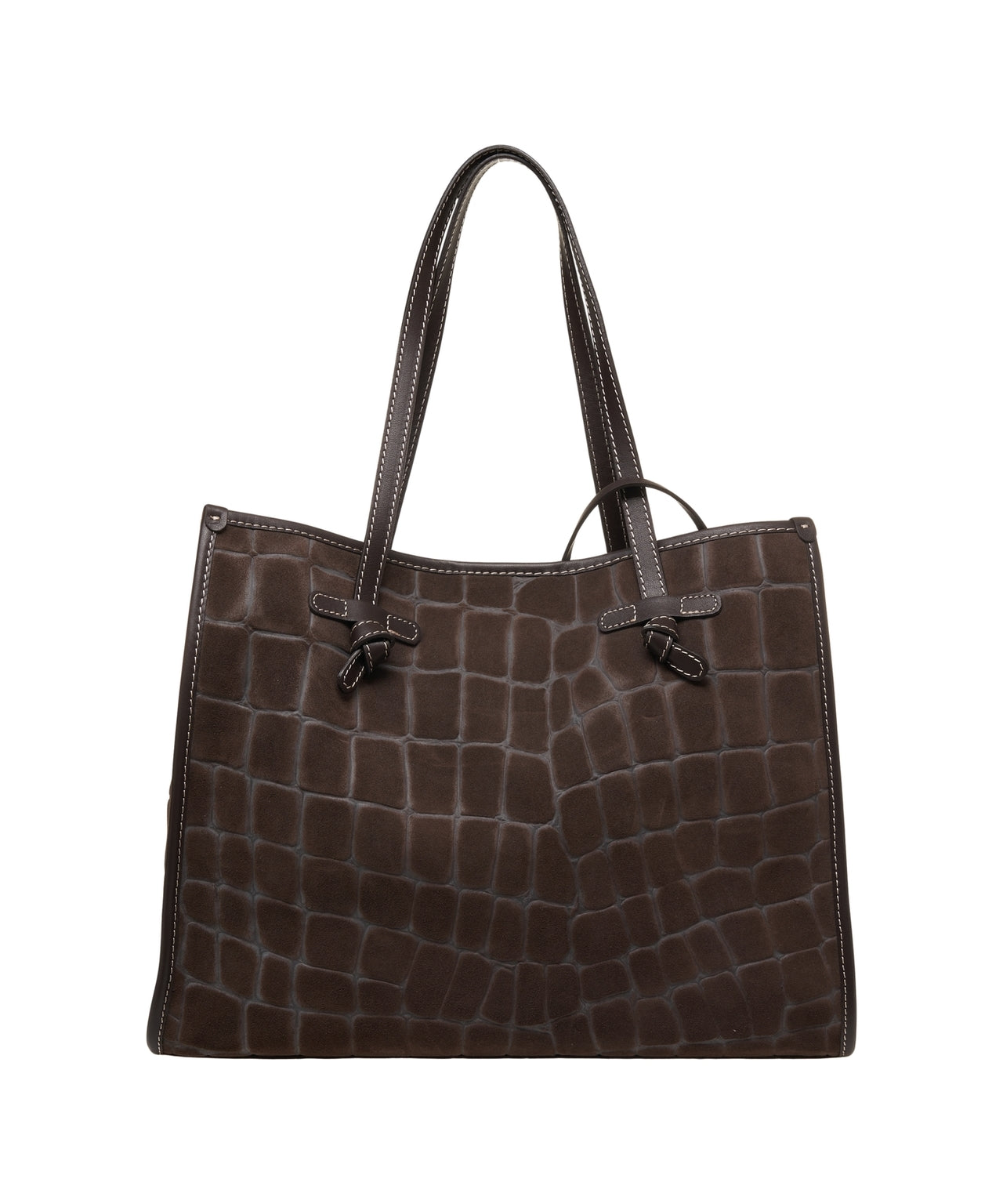 GIANNI CHIARINI Marcella Croc Effect Shopper Bag - Spacious and Chic