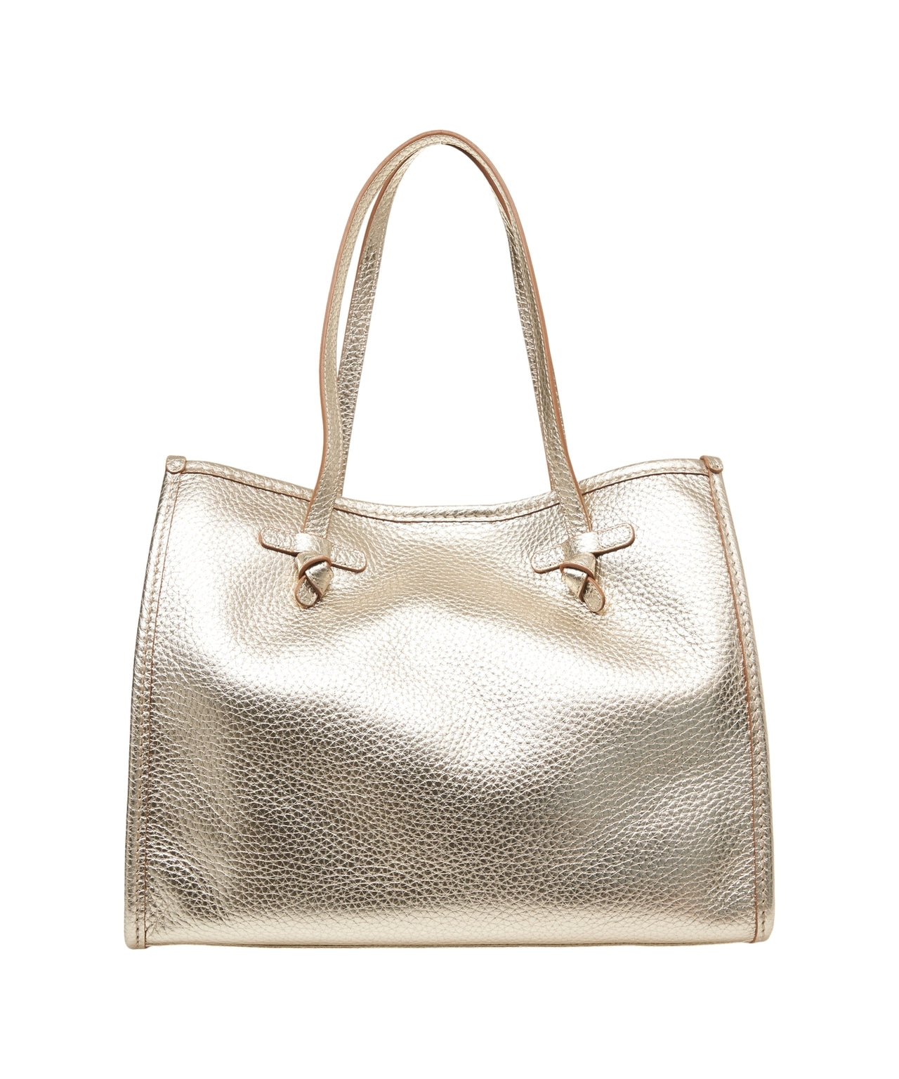 GIANNI CHIARINI Luxurious Hammered Leather Shopper Bag
