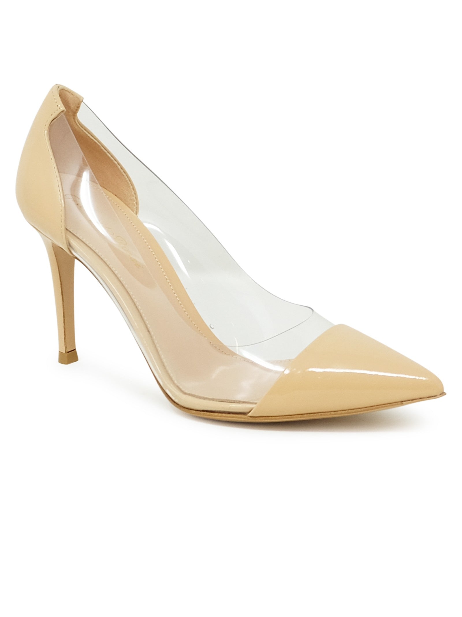 GIANVITO ROSSI Elegant Patent Leather Pumps - Timeless Style for Every Occasion